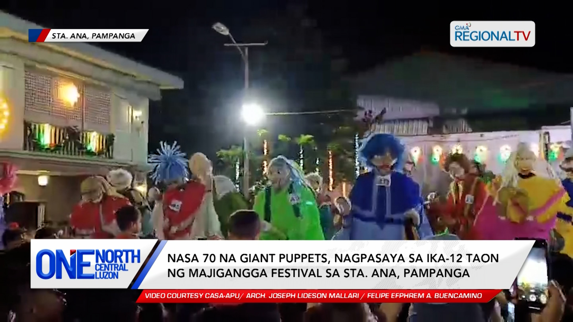Nasa 70 na giant puppets, nagpasaya sa ika-12 taon ng Majigangga Festival