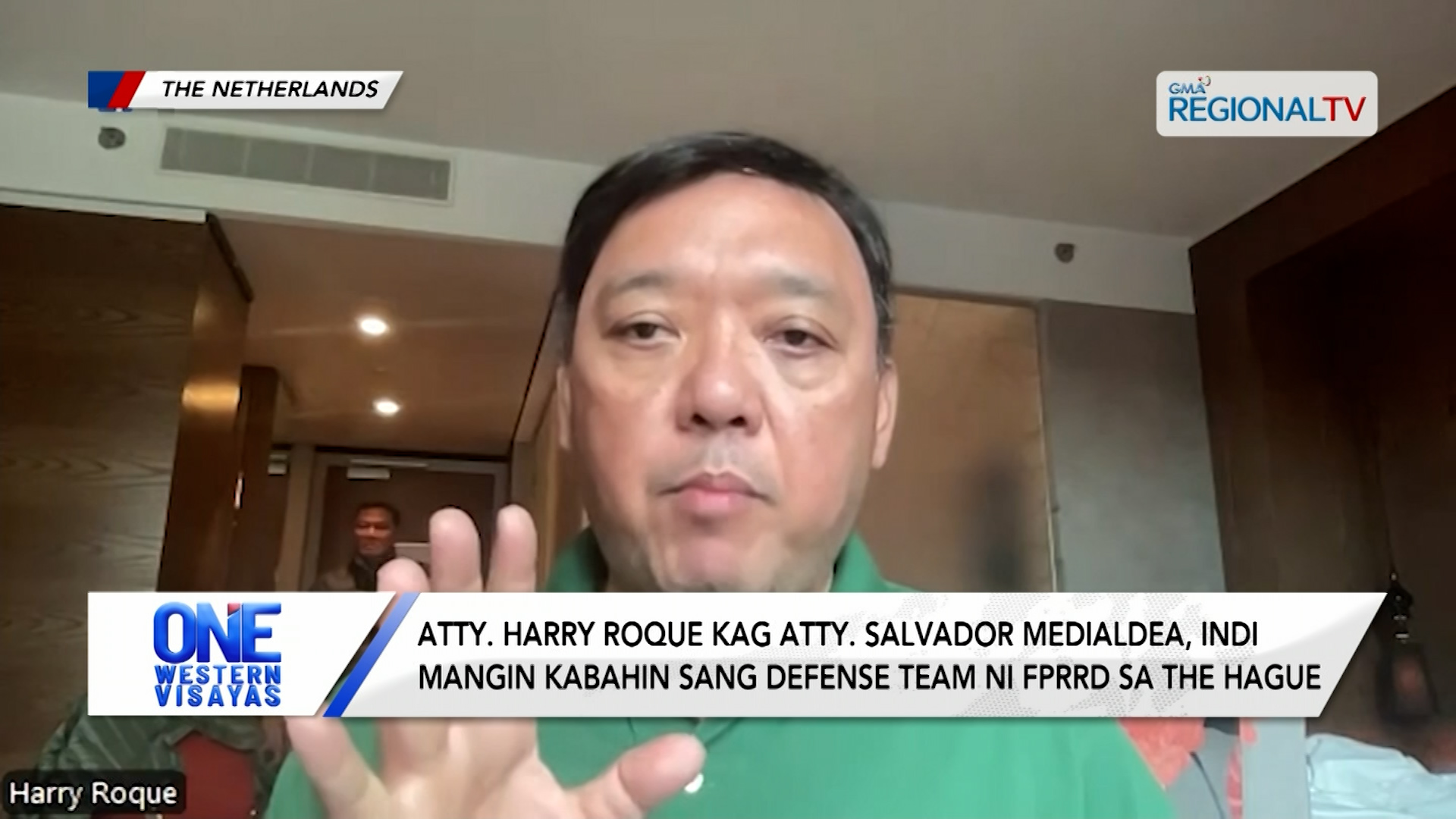 Atty. Roque kag Atty. Medialdea, indi kabahin sang defense team ni FPRRD sa ICC