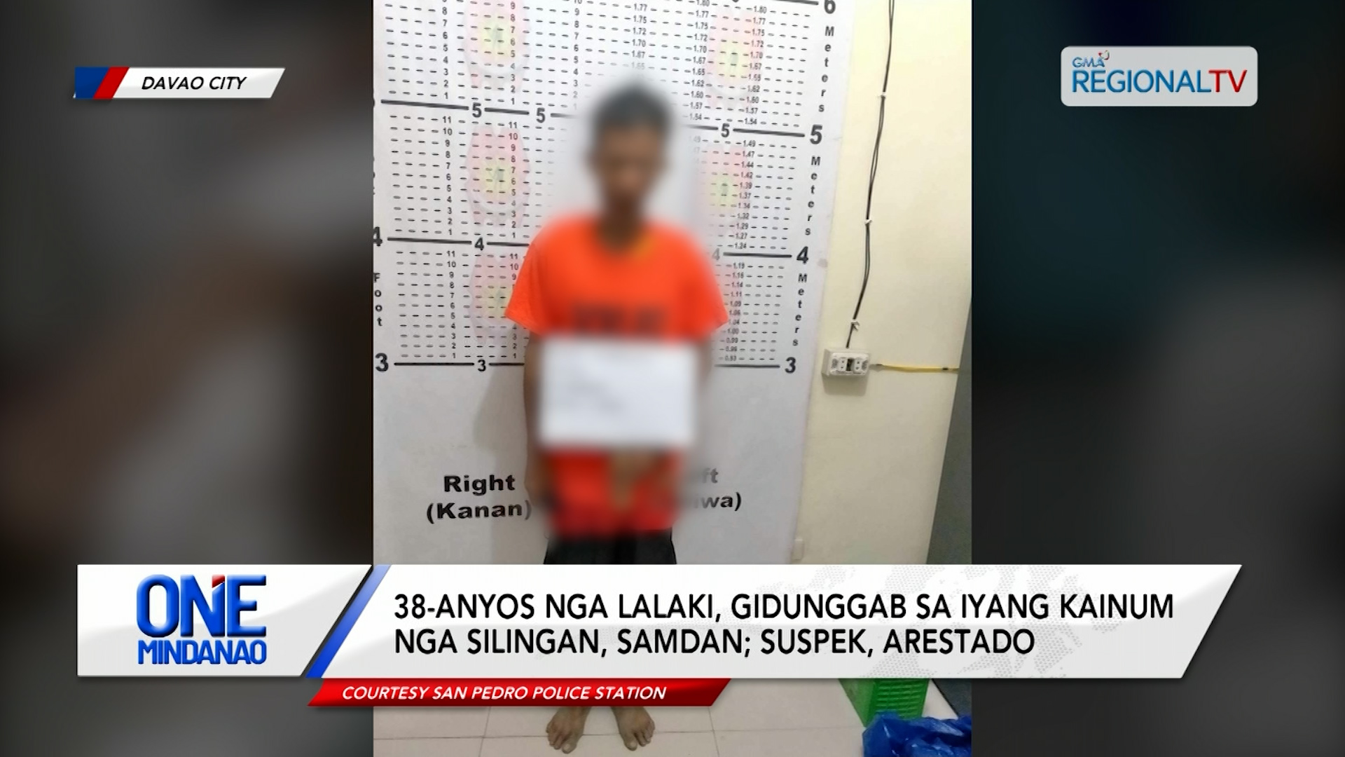 38-anyos nga lalaki, gidunggab sa iyang kainum nga silingan, samdan