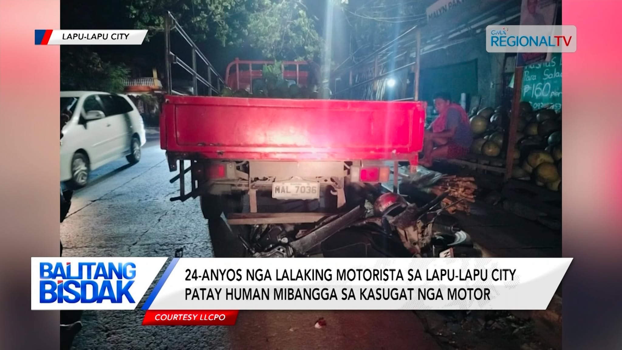 Dead on Arrival sa Ospital ang Usa ka Lalaking Motorista