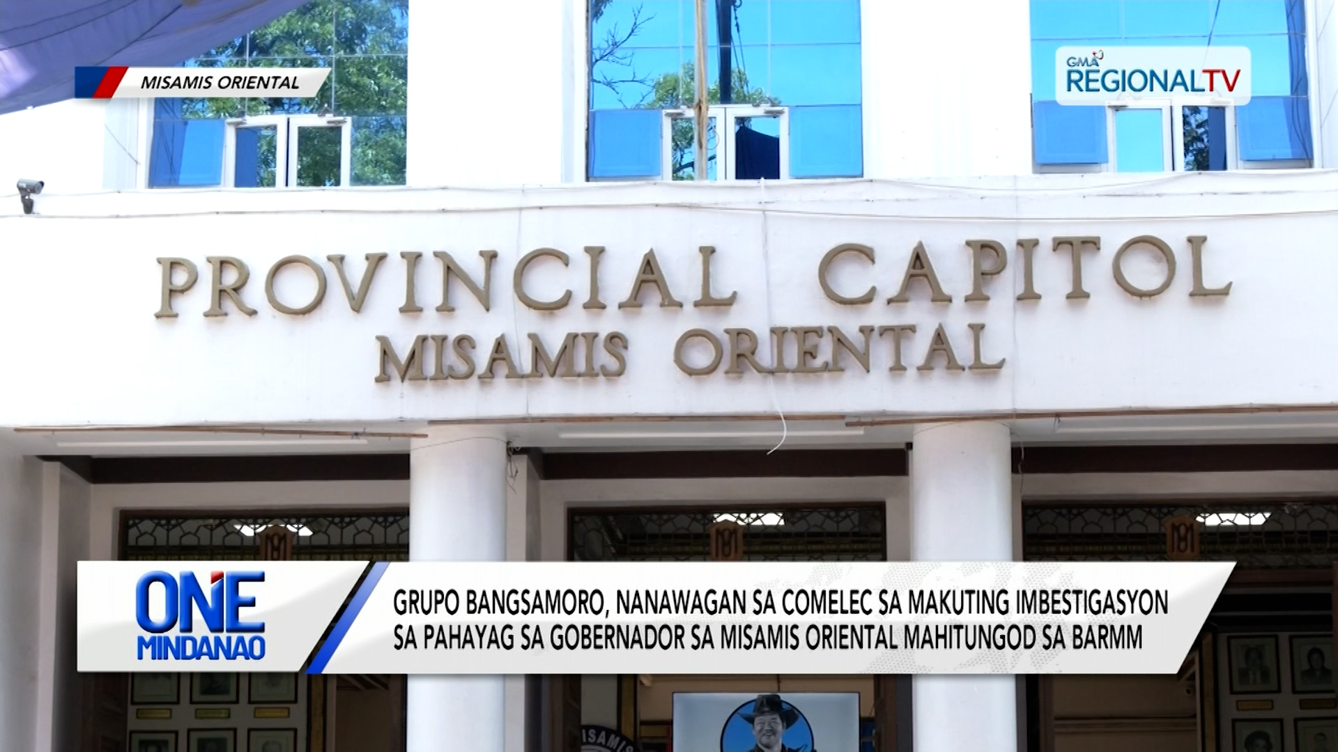 Grupo Bangsamoro, nanawagan og imbestigasyon sa gobernador sa Misamis Oriental