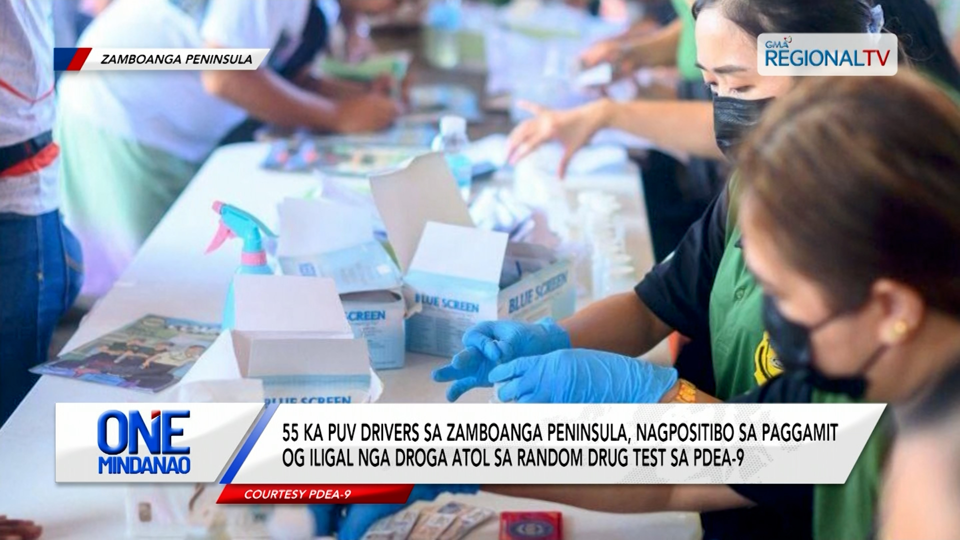 55 ka PUV drivers sa ZAMPEN, nagpositibo sa paggamit og iligal nga droga