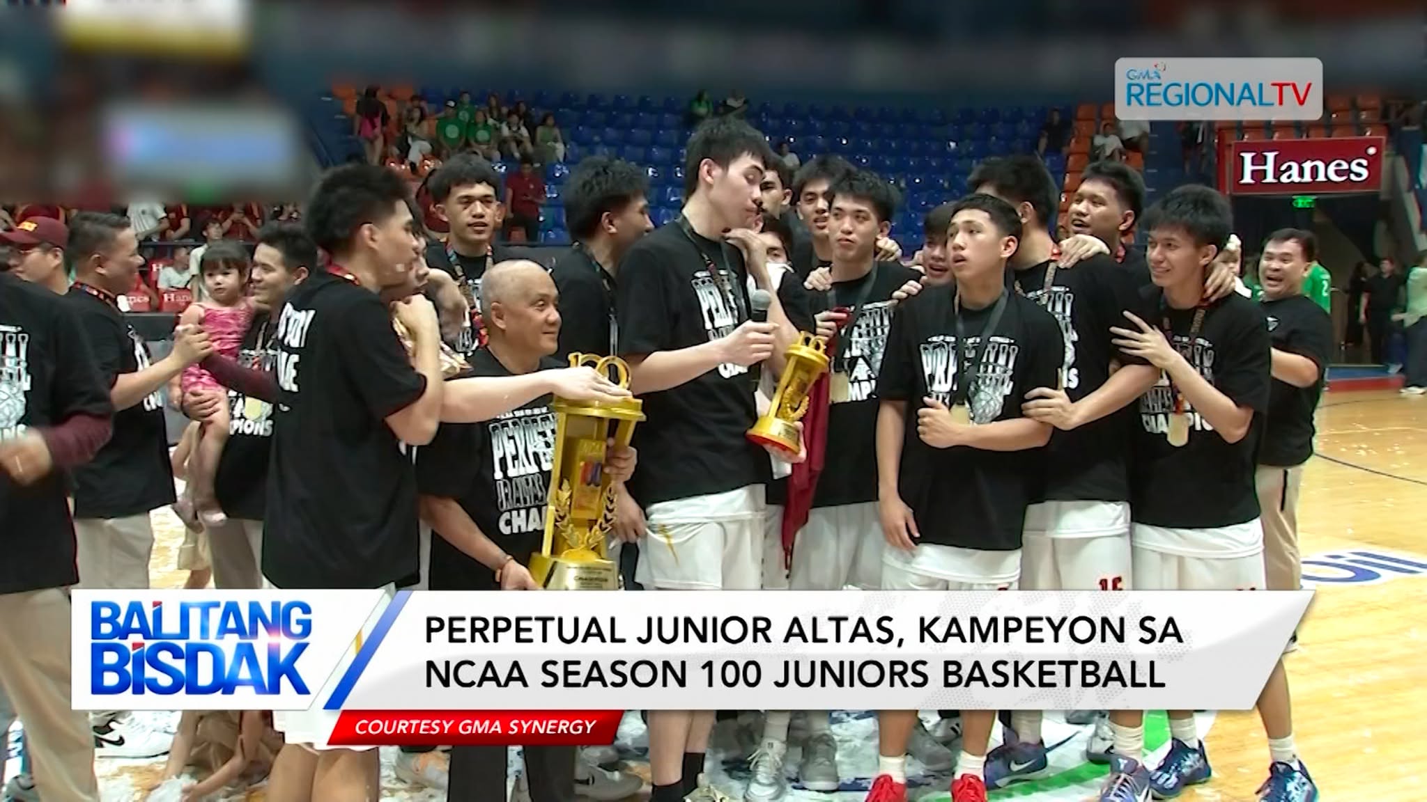 Perpetual Junior Altas, kampeyon sa NCAA Season 100 Juniors Basketball