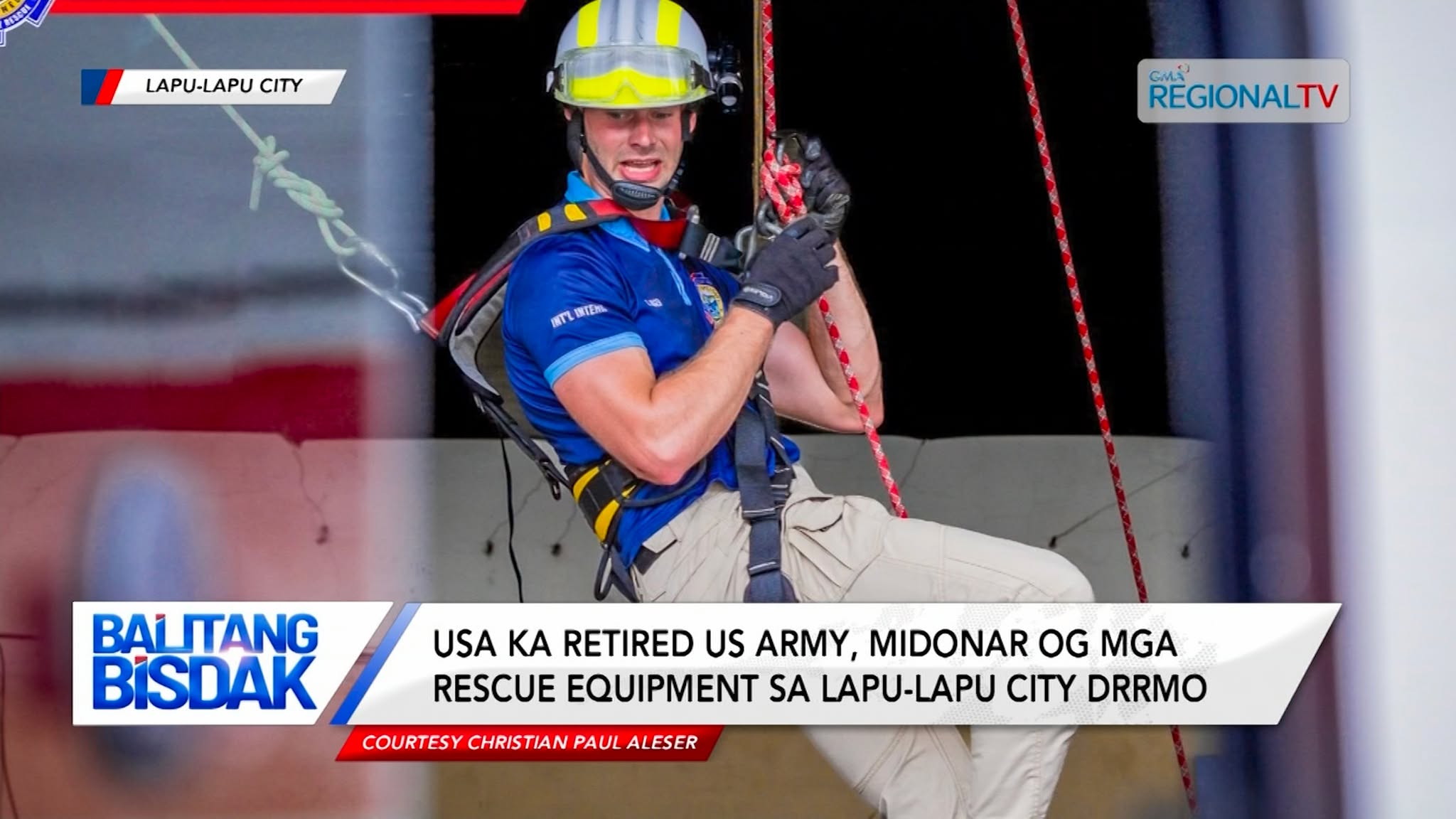 Retired US army, midonar og mga rescue equipment sa Lapu-Lapu City DRRMO