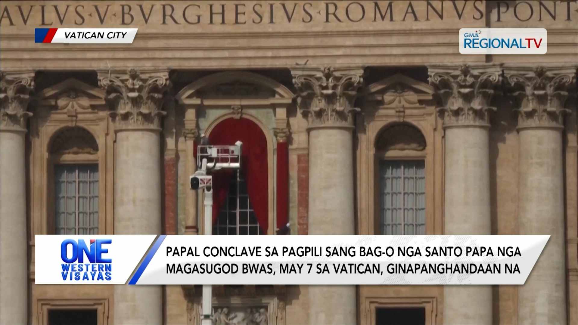 Papal conclave sa pagpili sang bag-o nga santo papa nga magasugod bwas, May 7