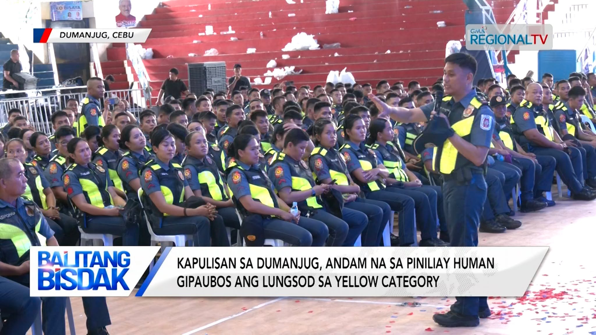 Kapulisan sa Dumanjug, andam na sa piniliay 2025