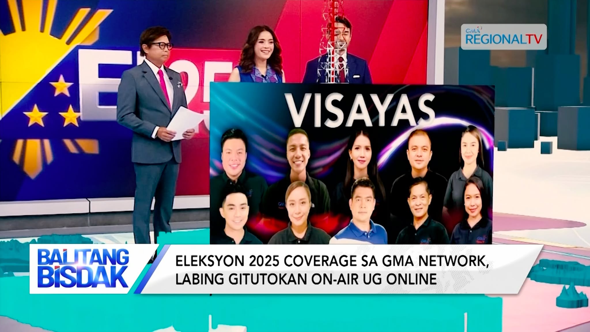 Eleksyon 2025 Coverage sa GMA Network, labing gitutokan on-air ug online