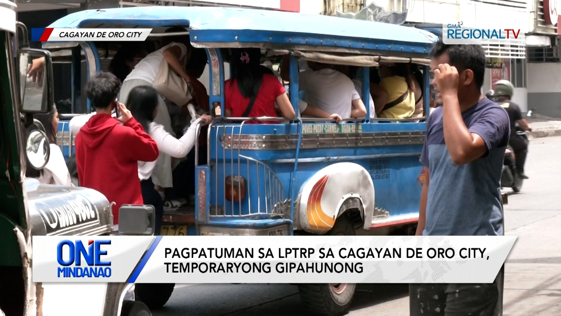 Pagpatuman sa LPTRP sa Cagayan de Oro City, temporaryong gipahunong