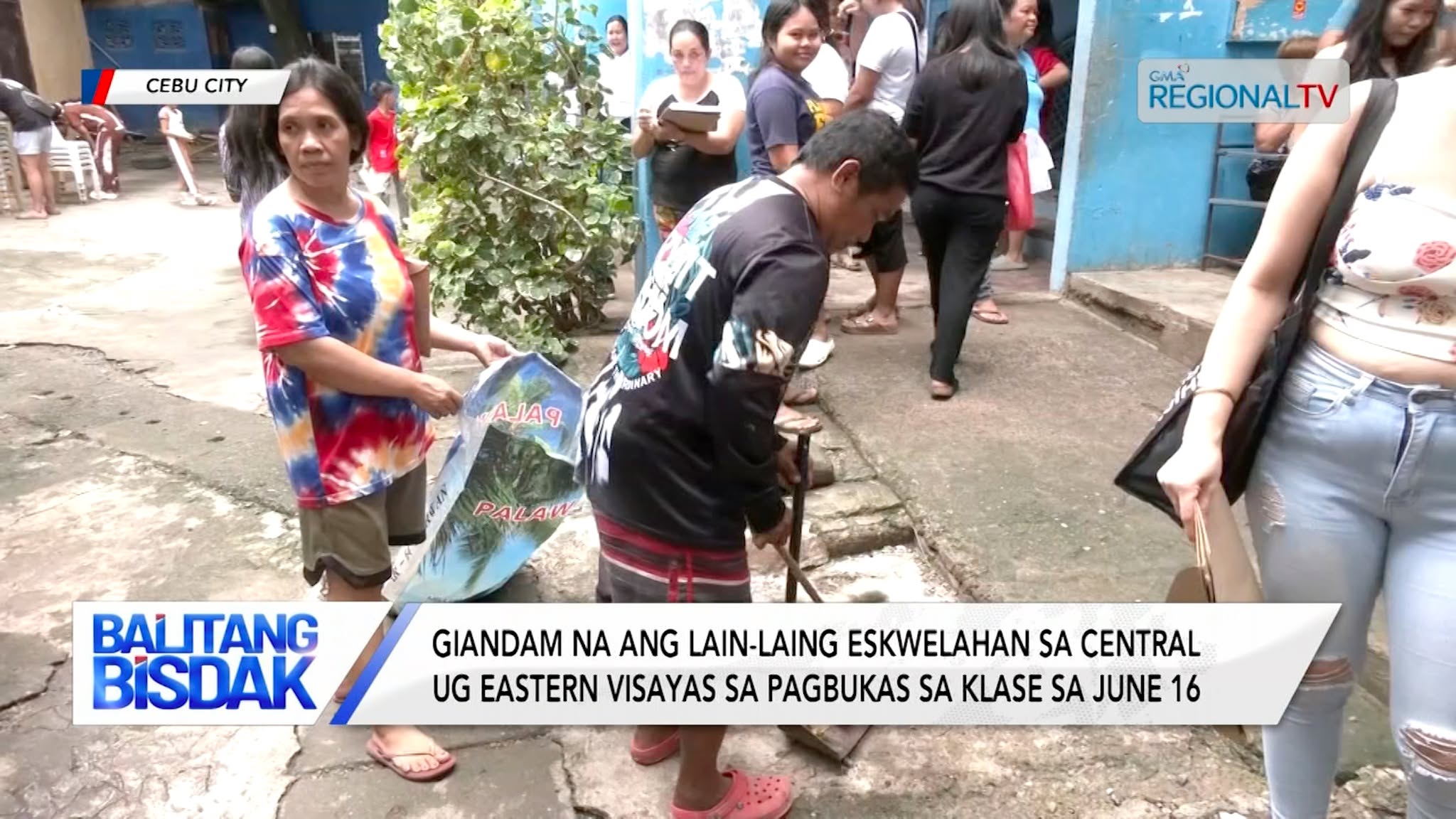 Brigada Eskwela sa Cebu City, Hapsay nga Napahigayon
