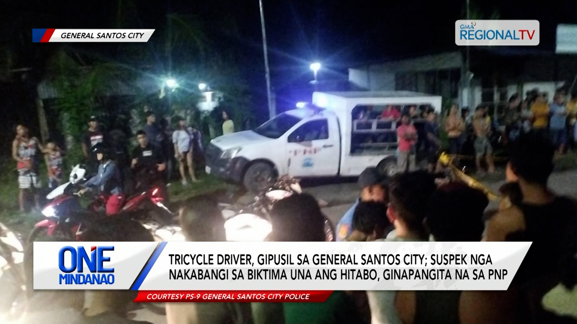 Tricycle driver, gipusil sa General Santos City