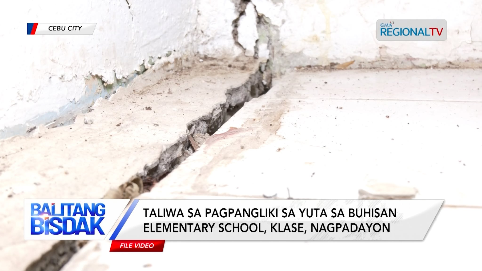Taliwa sa pagpangliki sa yuta sa Buhisan Elementary School, klase, nagpadayon