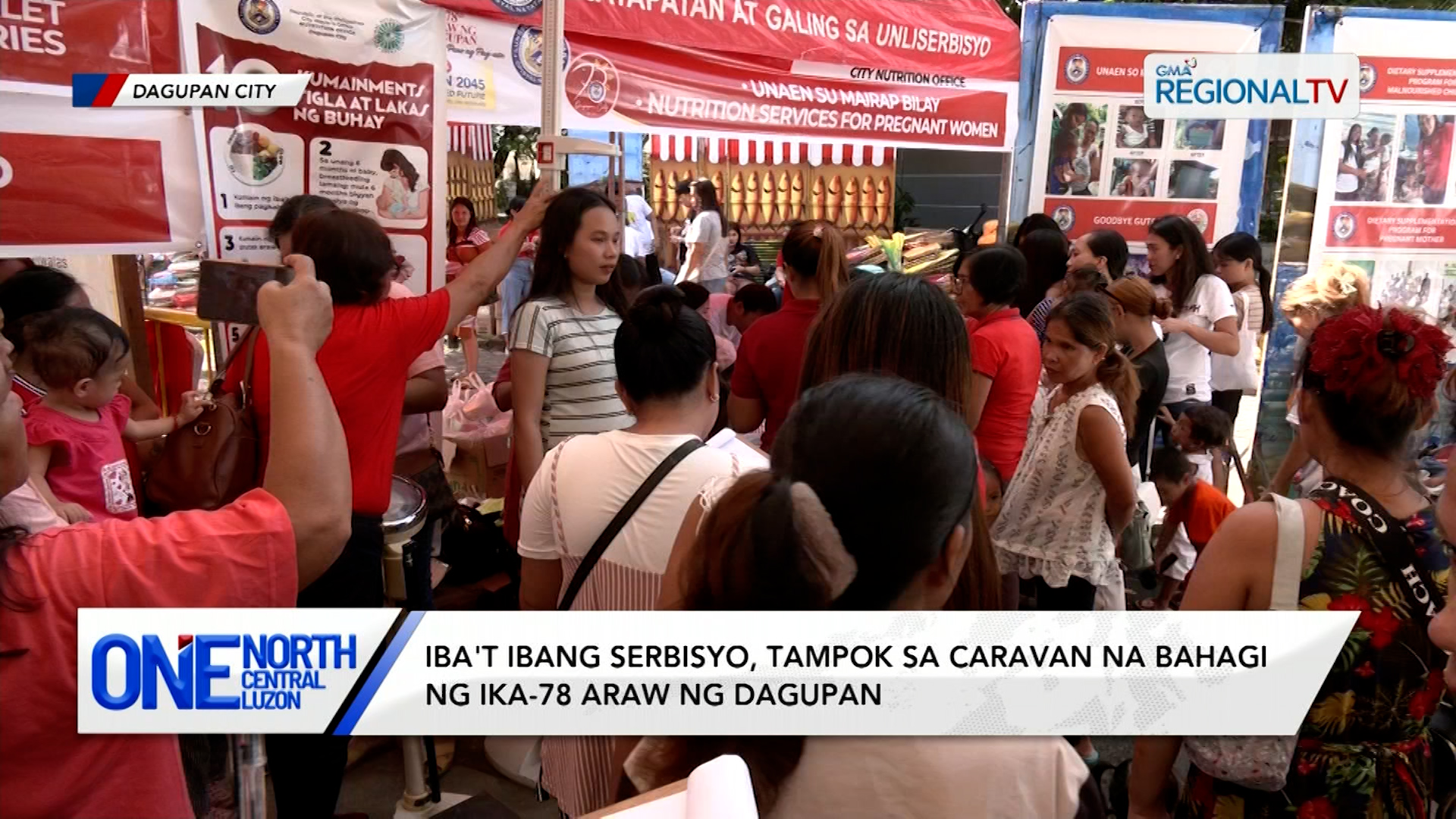 Iba't ibang serbisyo, tampok sa caravan na bahagi ng ika-78 Araw ng Dagupan