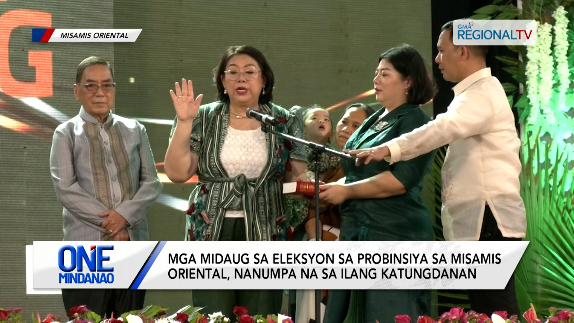 Mga midaug sa eleksyon sa Misamis Oriental, nanumpa sa  katungdanan