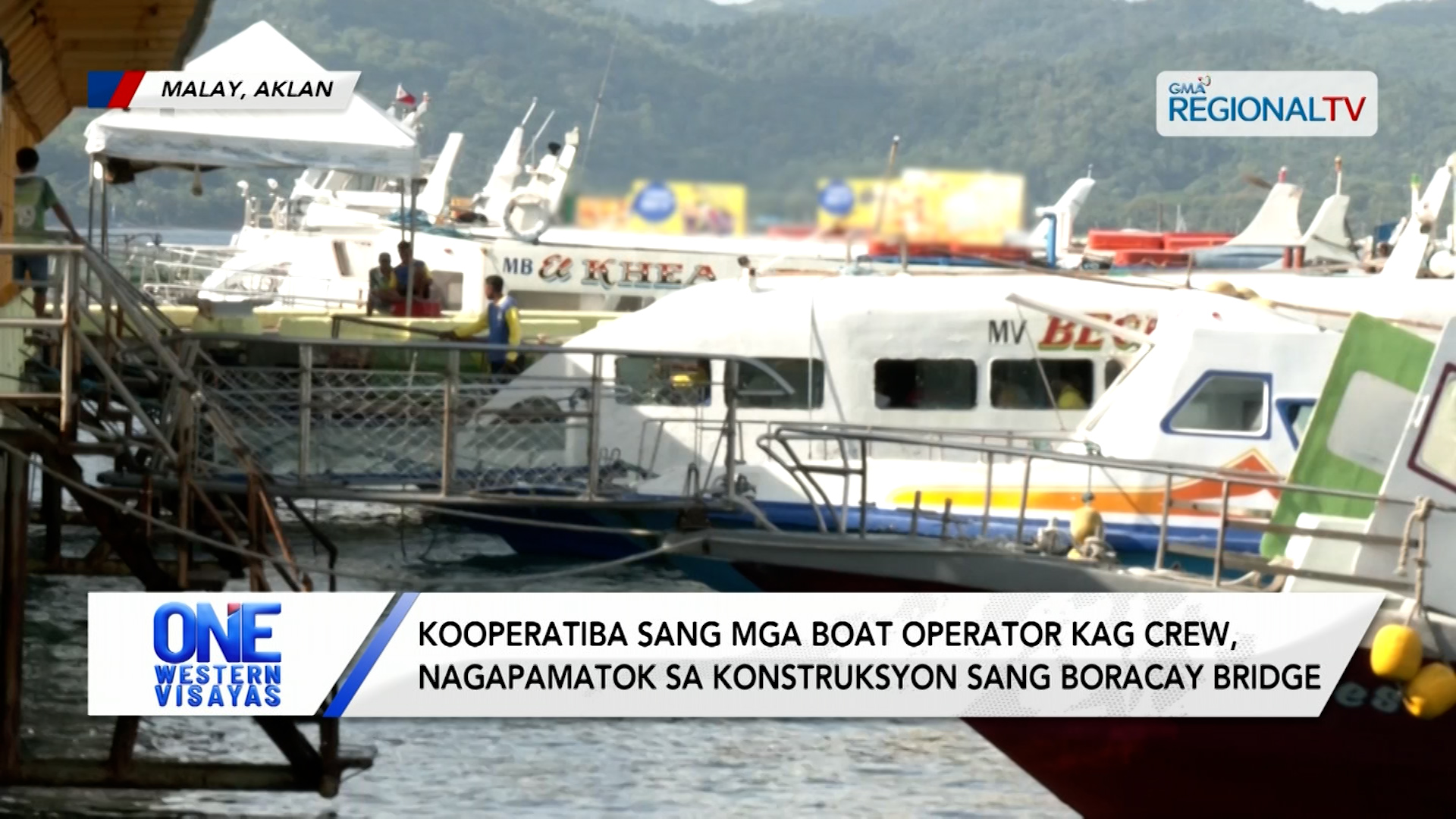 Boat operator kag crew, nagapamatok sa konstruksyon sang Boracay bridge