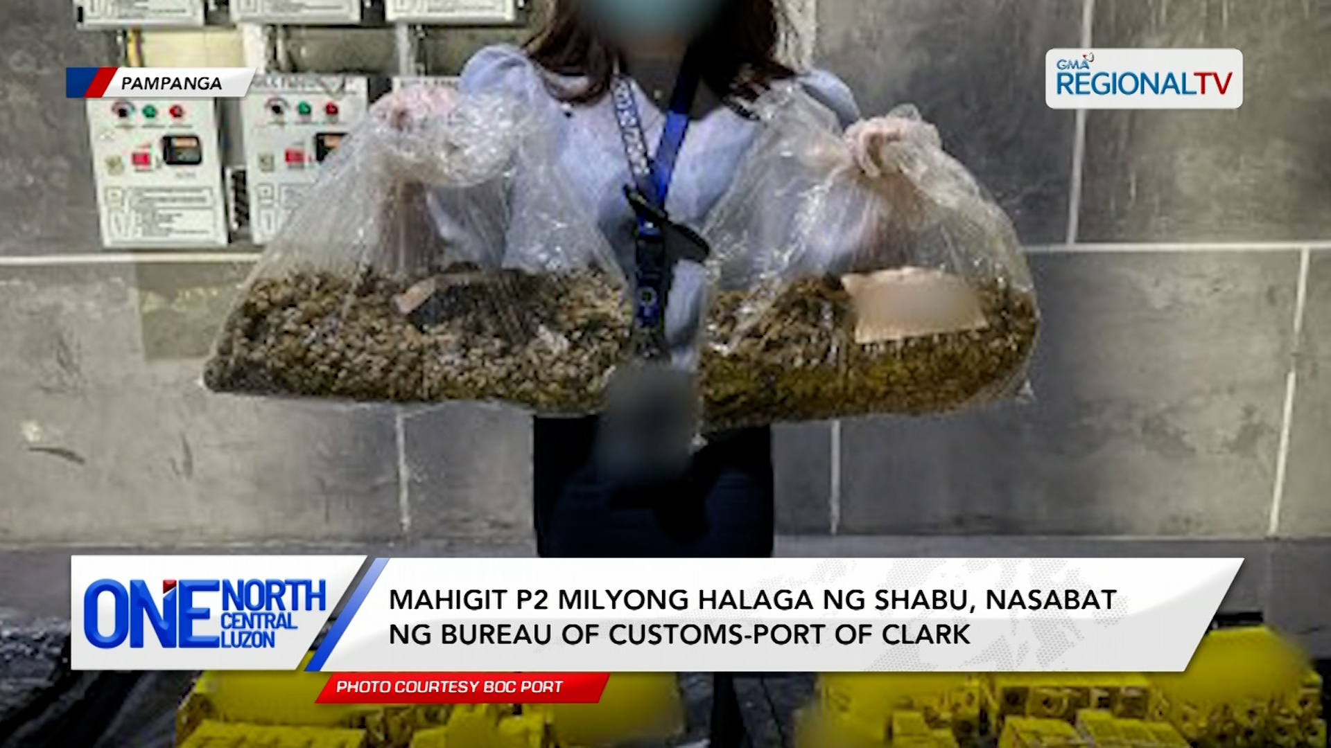 Higit P2 milyong halaga ng shabu, nasabat ng BOC-Port of Clark