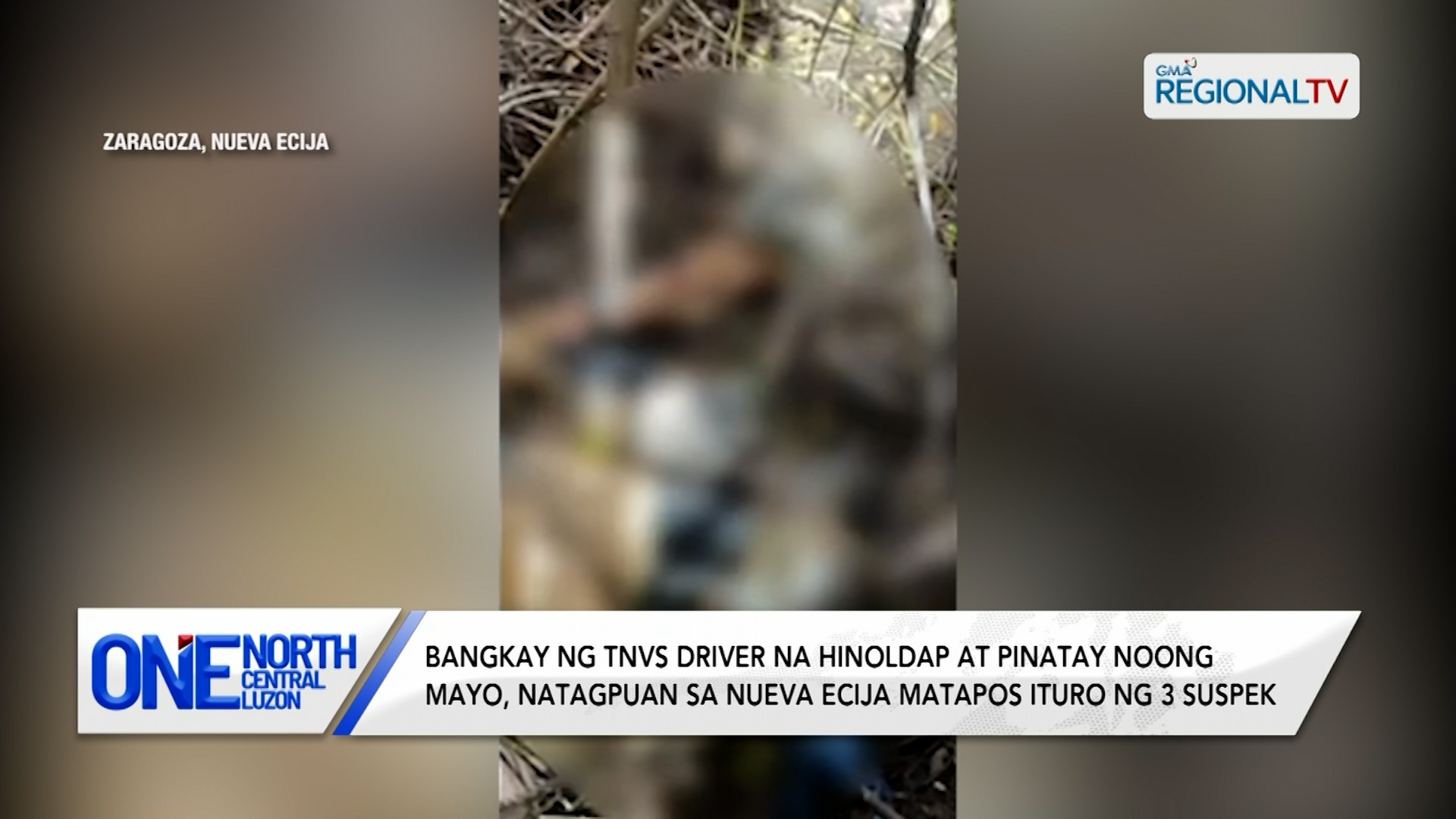 Bangkay ng TNVS driver na hinoldap at pinatay, natagpuan sa Nueva Ecija
