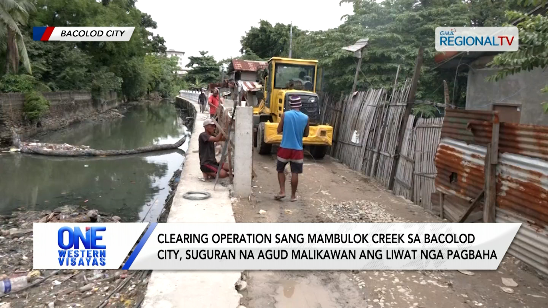 Clearing operation sang mambulok creek sa Bacolod City, suguran na | One Western Visayas