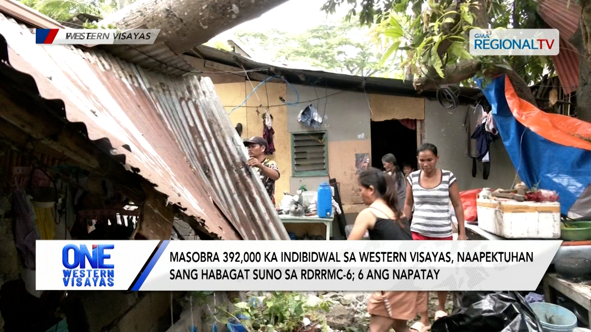 Masobra 392,000 ka indibidwal sa Western Visayas, naapektuhan sang habagat | One Western Visayas