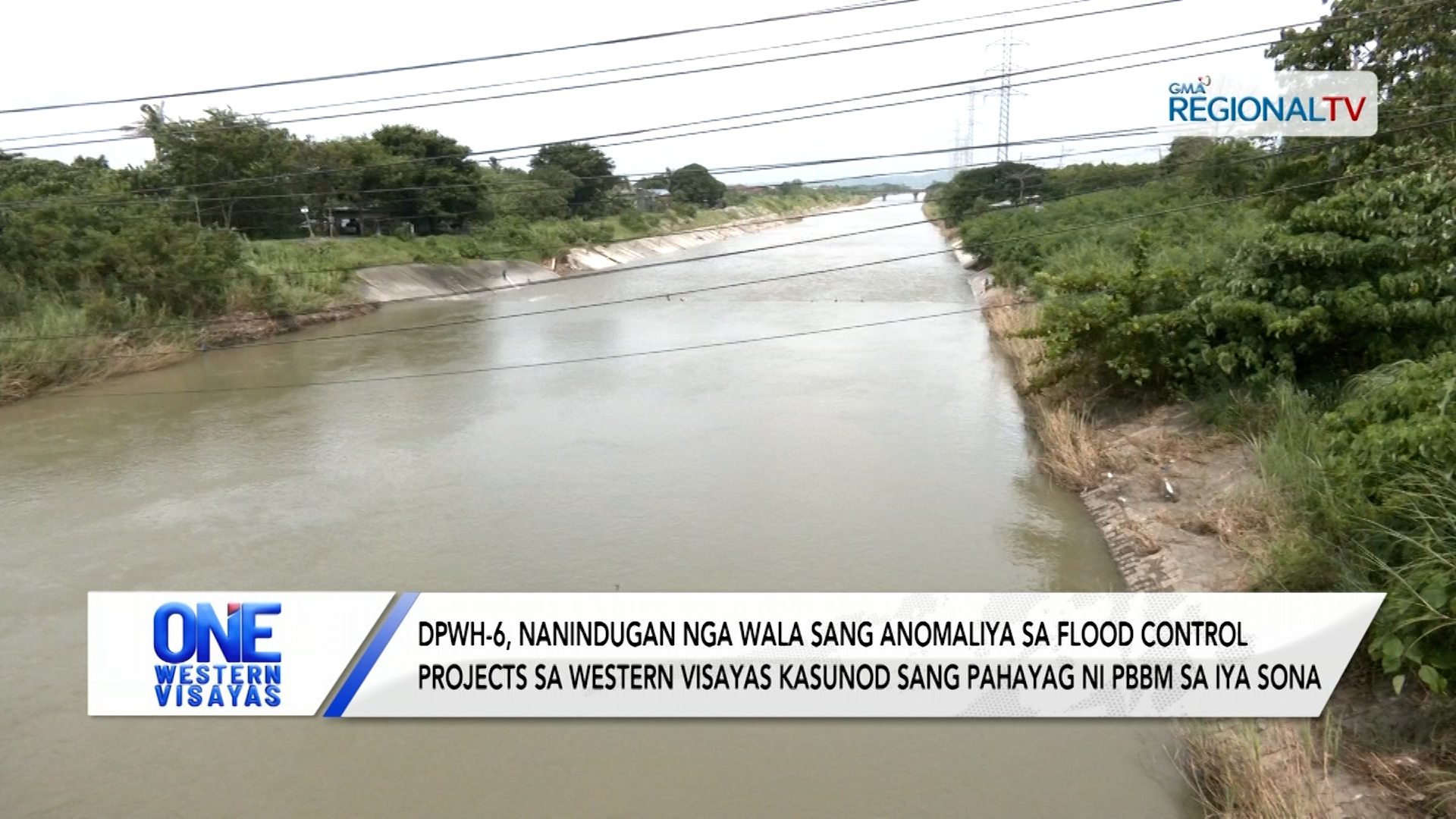 DPWH-6: wala sang anomaliya sa flood control projects sa Western Visayas | One Western Visayas