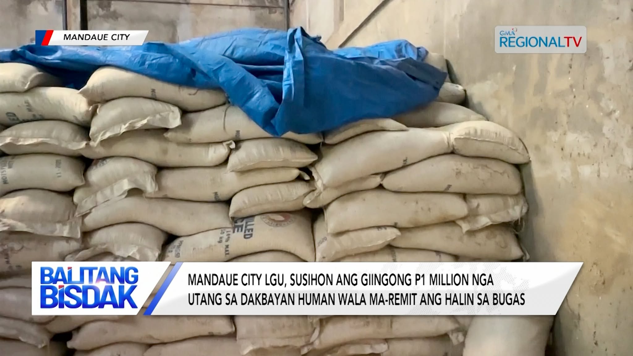 397 nga gitambak nga sako sa bugas sa Mandaue, dili na makaon | Balitang Bisdak