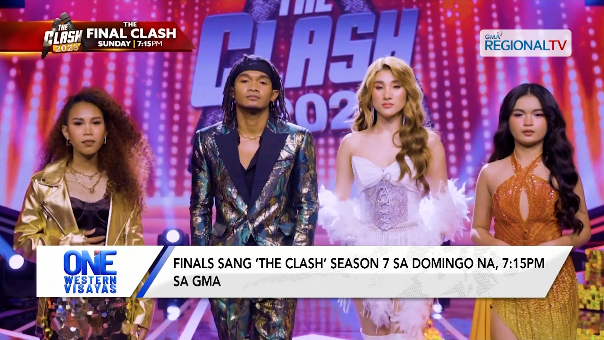 Finals sang ‘The Clash’ season 7 sa Domingo na, 7:15pm sa GMA | One Western Visayas
