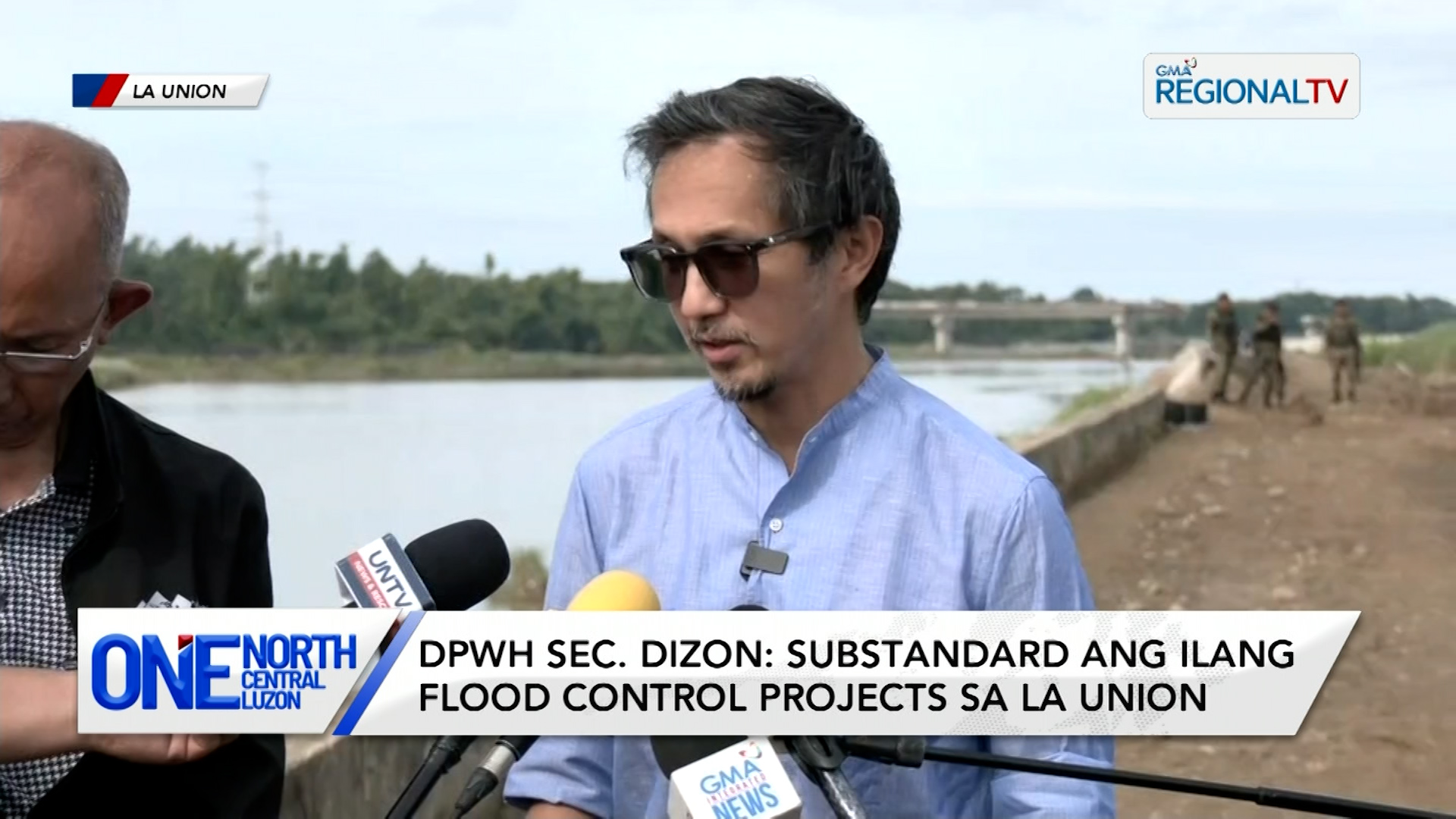 DPWH Sec. Dizon: Substandard ang ilang flood control projects sa La Union | One North Central Luzon