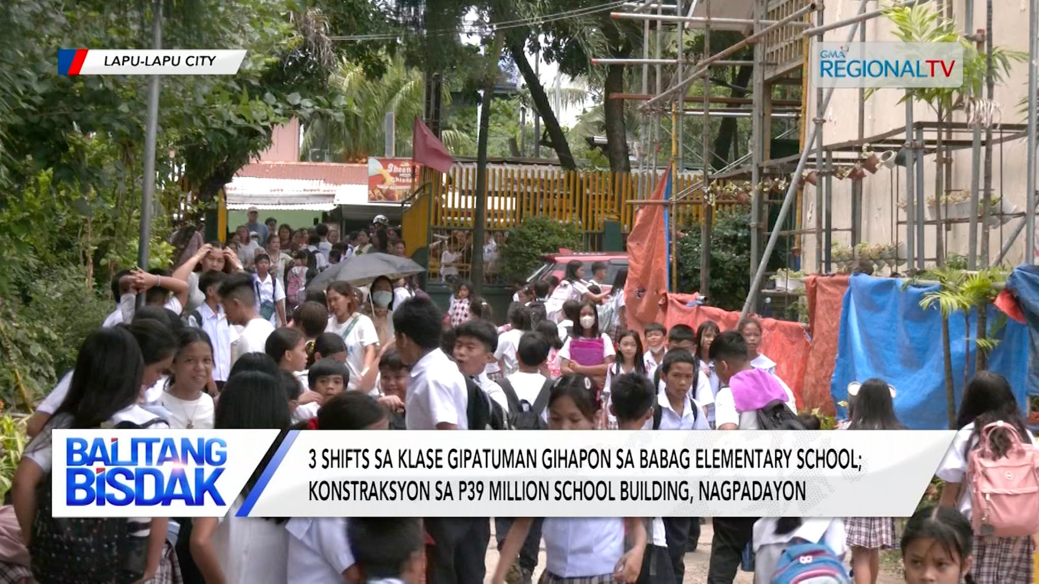 3 Shifts sa Klase Gipatuman sa Babag Elementary School sa Lapu-Lapu City | Balitang Bisdak