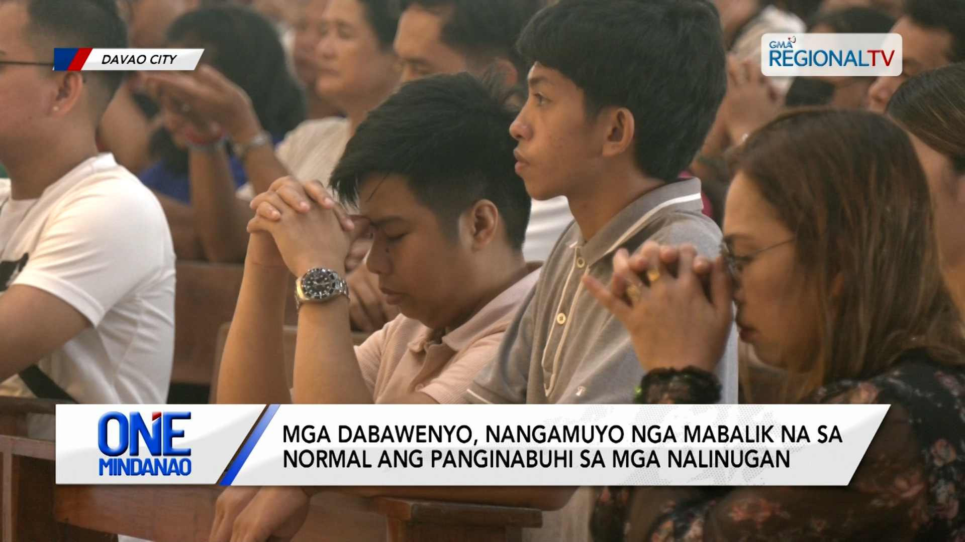 Archdiocese of Davao, nagpahigayon og special collection sa mga biktima sa linog | One Mindanao