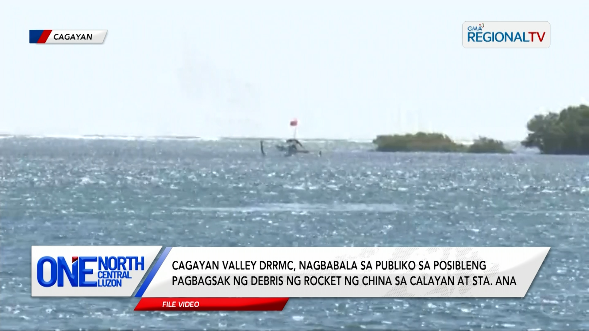 Cagayan Valley DRRMC, nagbabala sa posibleng pagbagsak ng debris ng rocket | One North Central Luzon