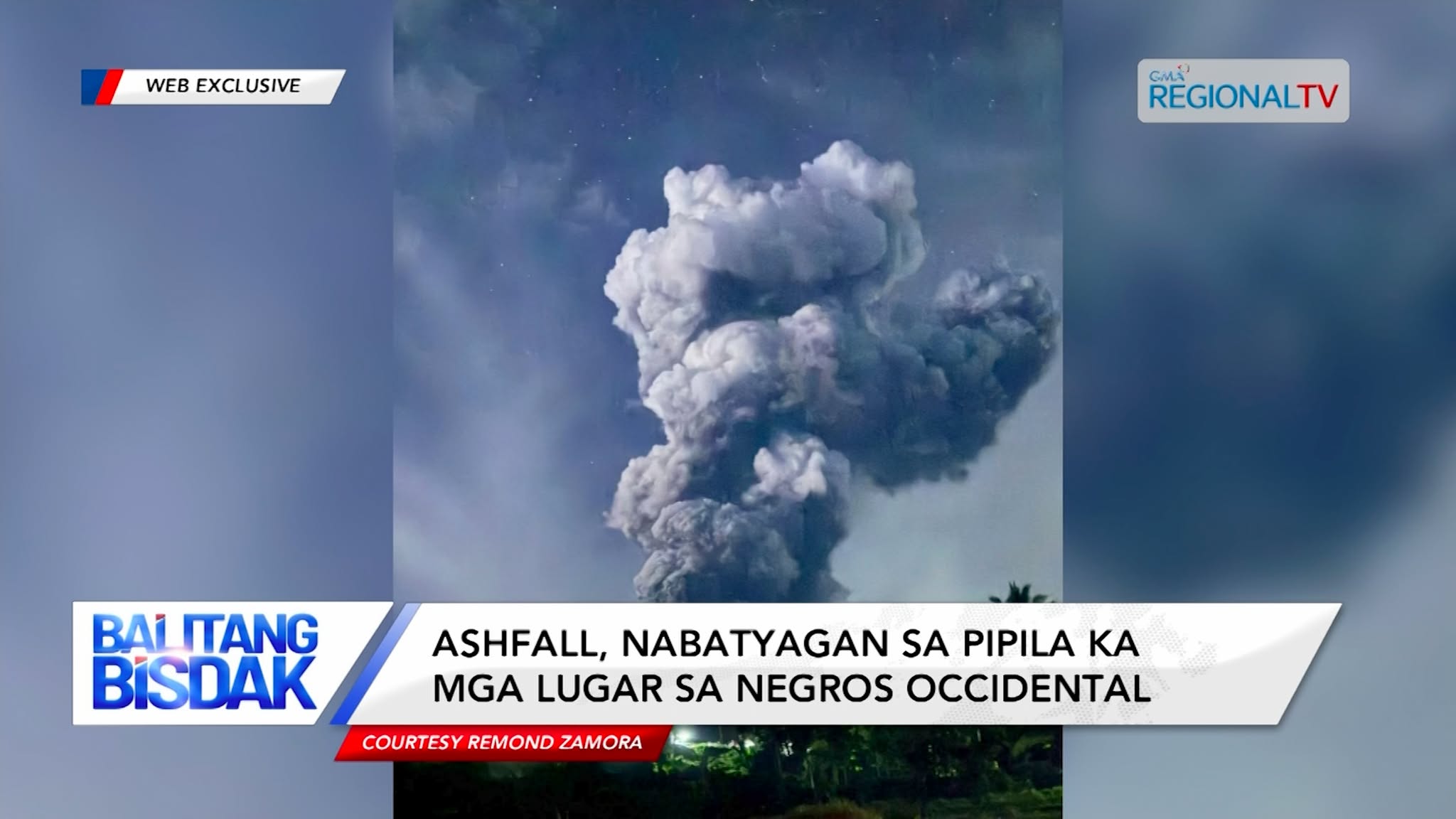 Ashfall Nasinati sa Pipila ka mga Lugar sa Negros Occidental | Balitang Bisdak
