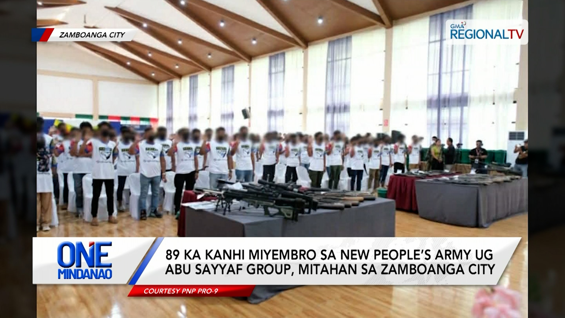 89 ka kanhi miyembro sa New People’s Army ug Abu Sayyaf Group, mitahan | One Mindanao
