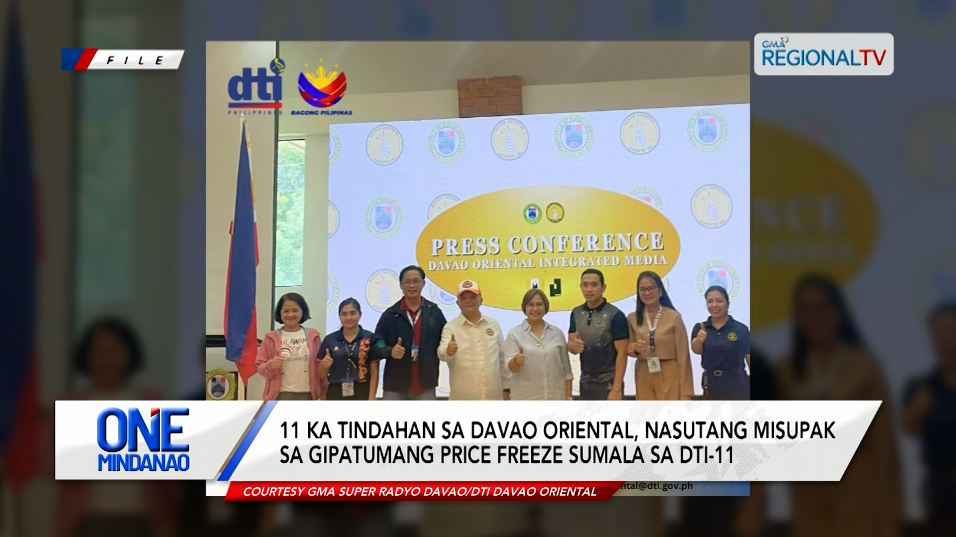 11 ka tindahan sa Davao Oriental, nasutang misupak sa gipatumang price freeze | One Mindanao