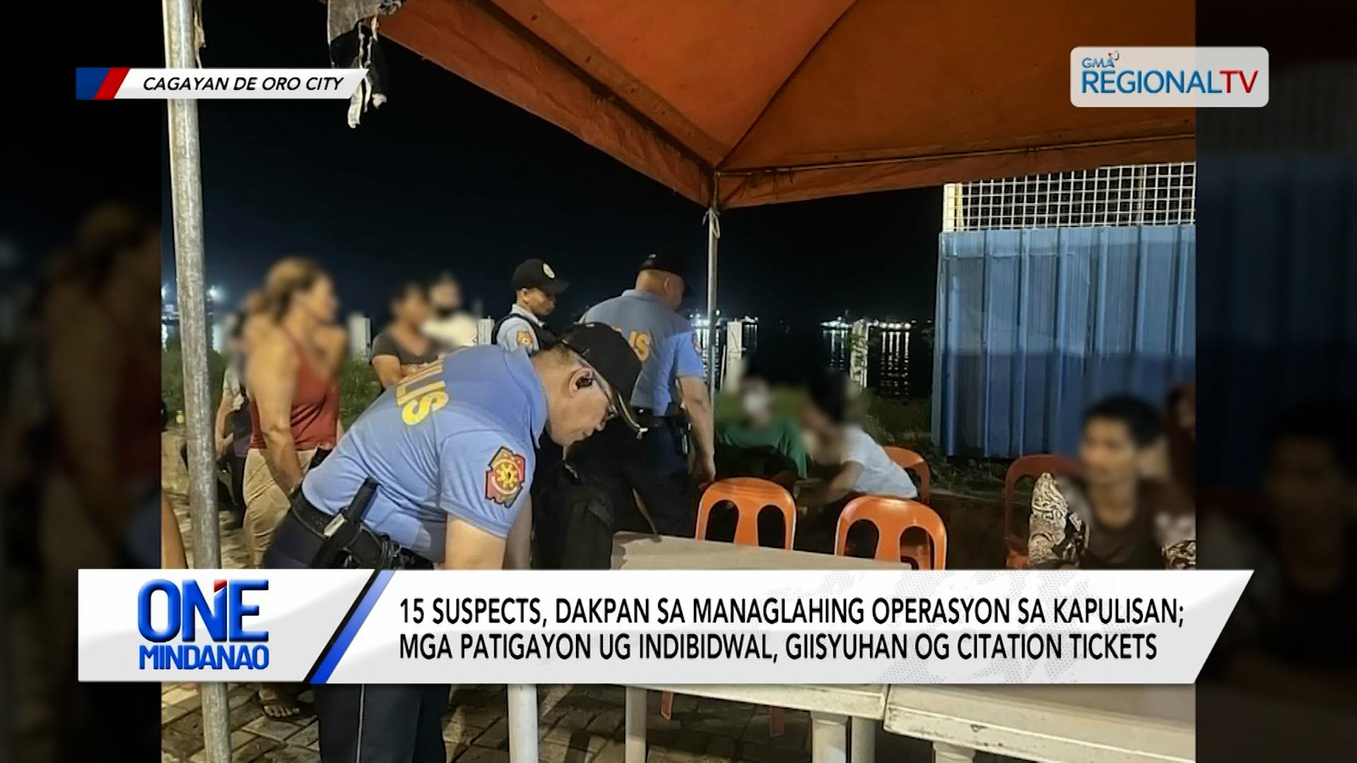 15 suspects, dakpan sa managlahing operasyon sa kapulisan | One Mindanao