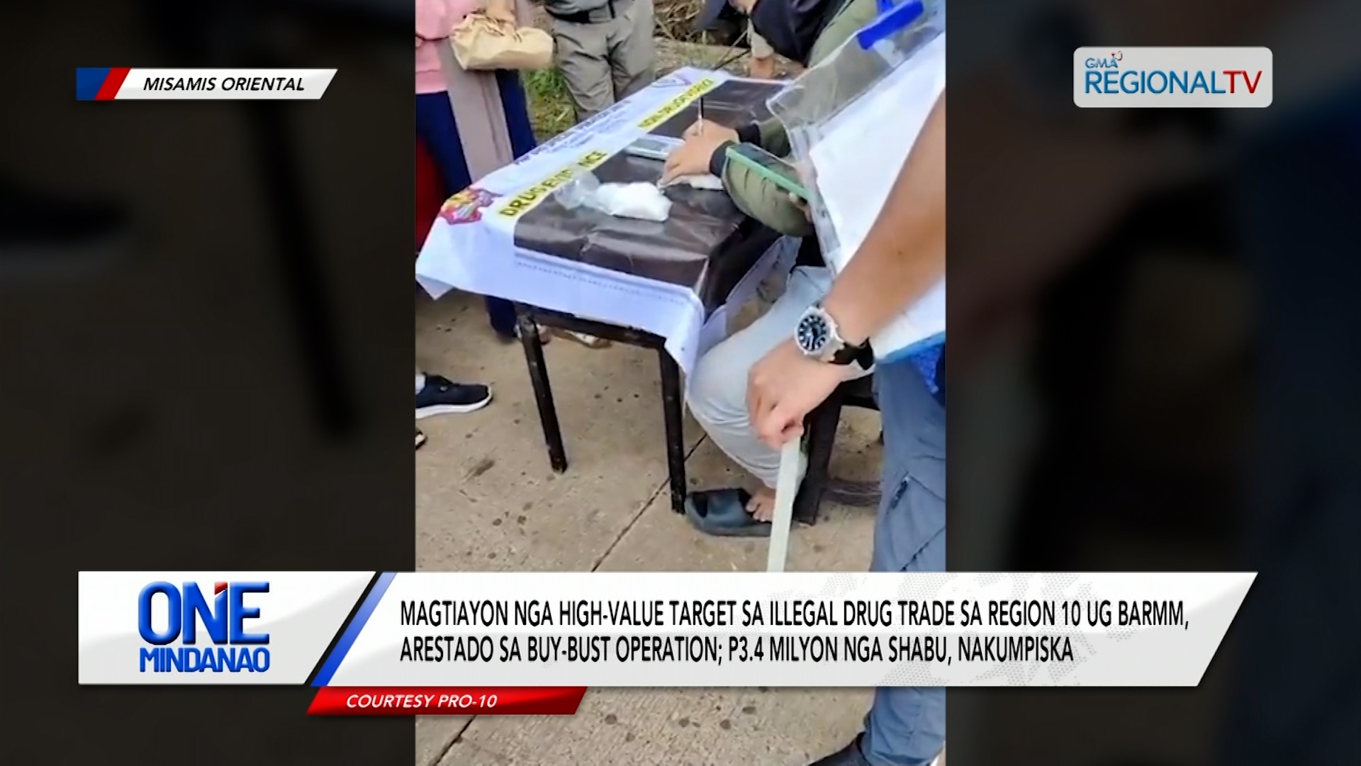 Magtiayon nga high-value target sa illegal drug trade sa Region 10 ug BARMM, arestado | One Mindanao