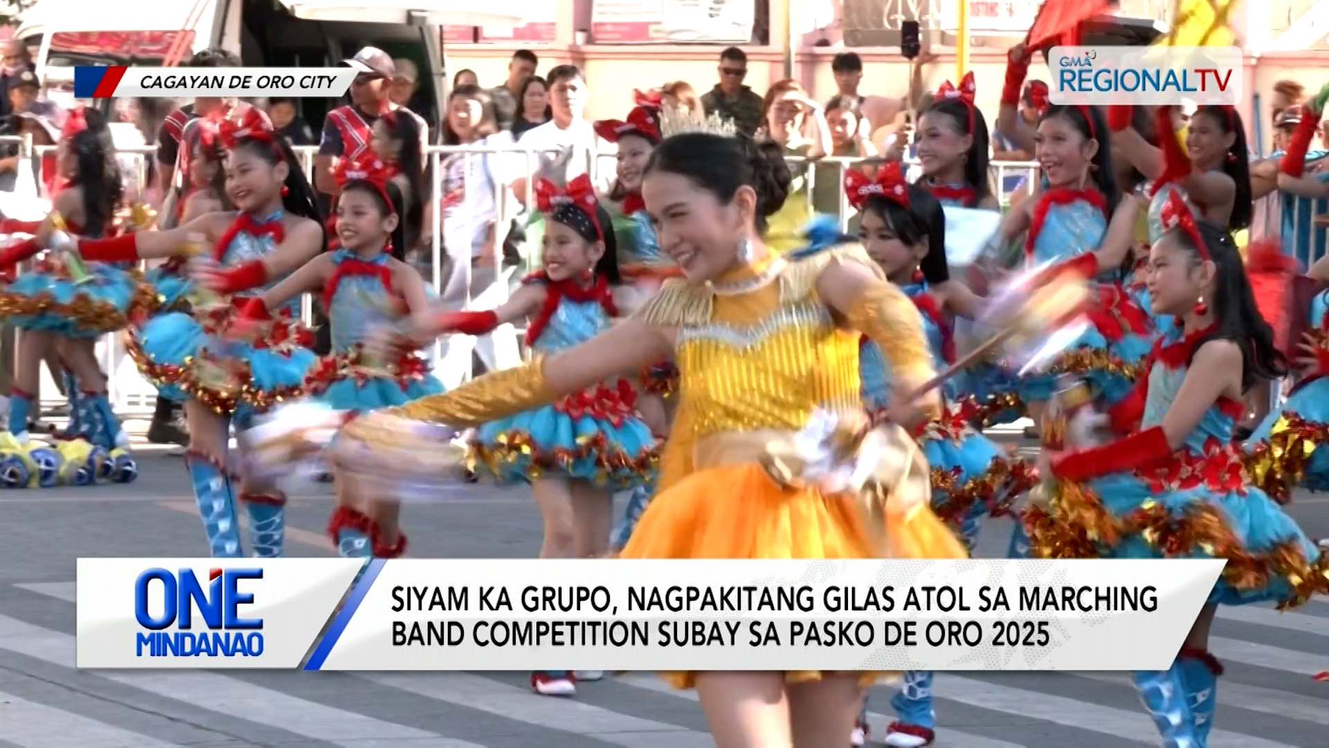Siyam ka grupo, nagpakitang gilas atol sa marching band competition | One Mindanao