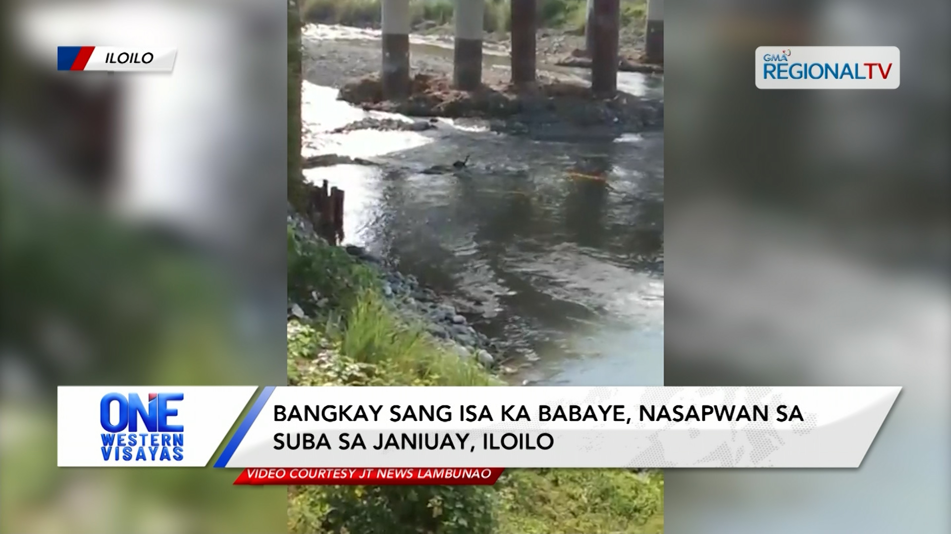 Bangkay sang isa ka babaye, nasapwan sa suba sa Janiuay, Iloilo | One Western Visayas