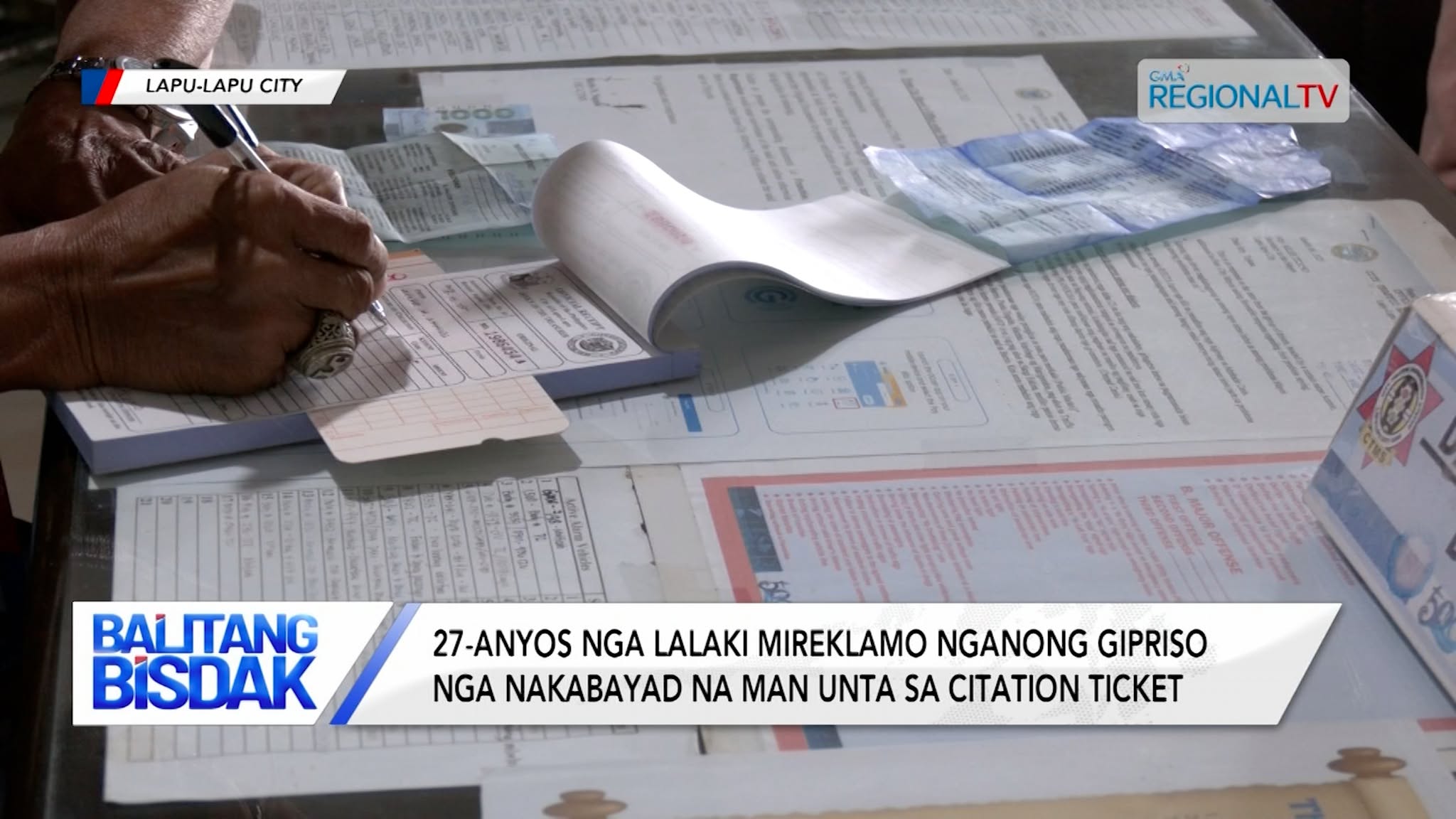 Lalaki, Mireklamo nganong Gipriso nga Nakabayad na man Unta og Citation Ticket | Balitang Bisdak