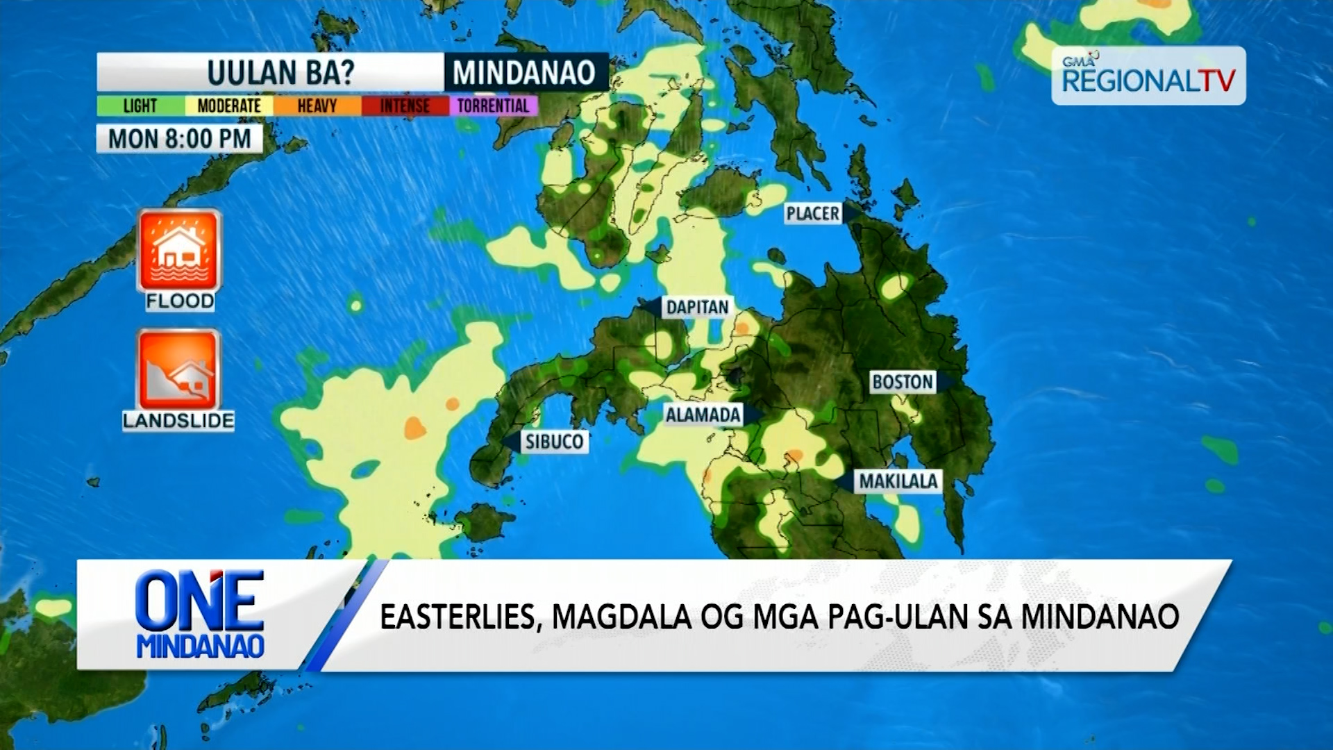 Easterlies, magdala og mga pag-ulan sa Mindanao  | One Mindanao