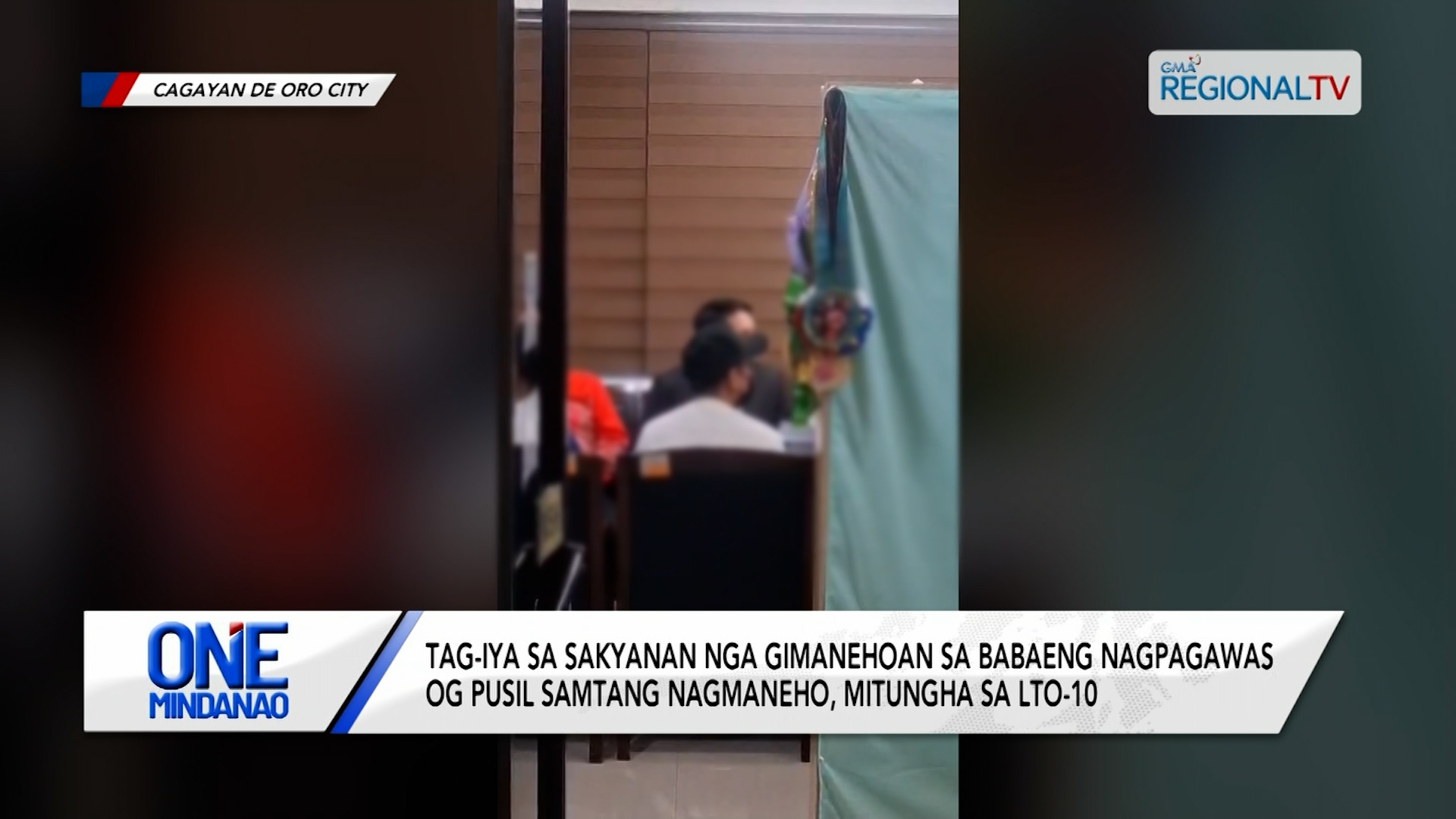 Tag-iya sa sakyanan sa babaeng nagpagawas og pusil, mitungha sa LTO-10 | One Mindanao