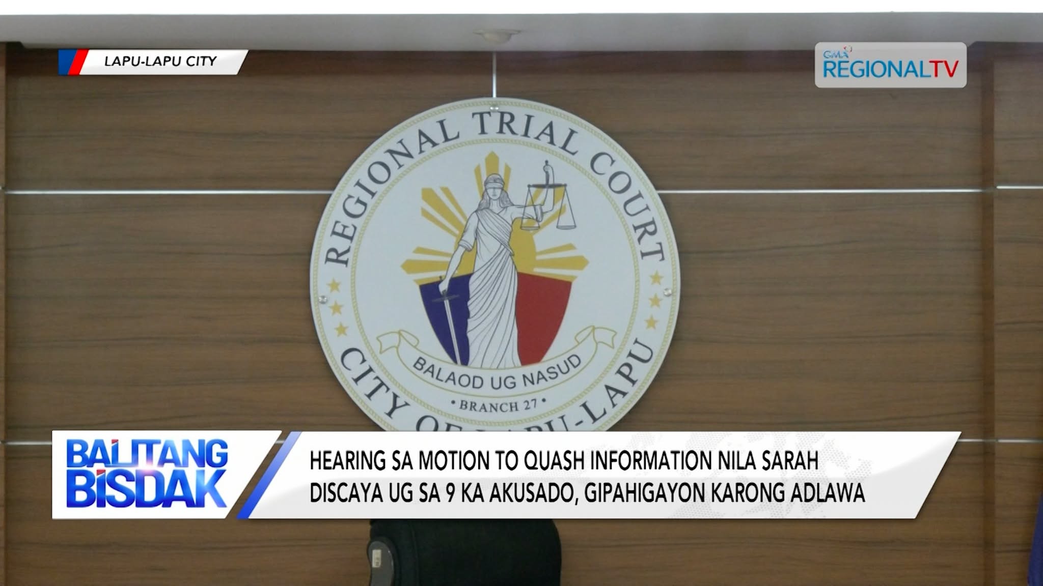 Hearing Sa Mosyon nga Giduso ni Sarah Discaya ug 9 ka Akusado, Gipahigayon | Balitang Bisdak
