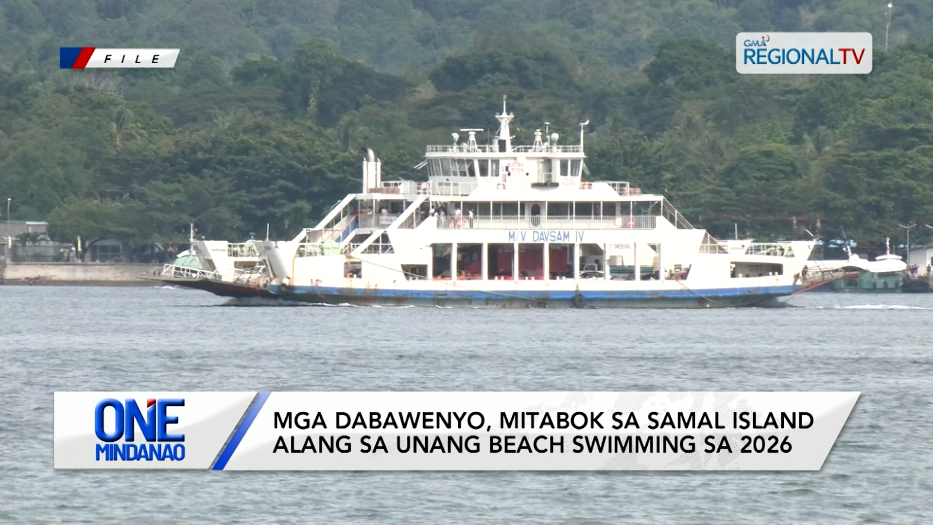 Mga Dabawenyo, mitabok sa Samal Island alang sa unang beach swimming | One Mindanao