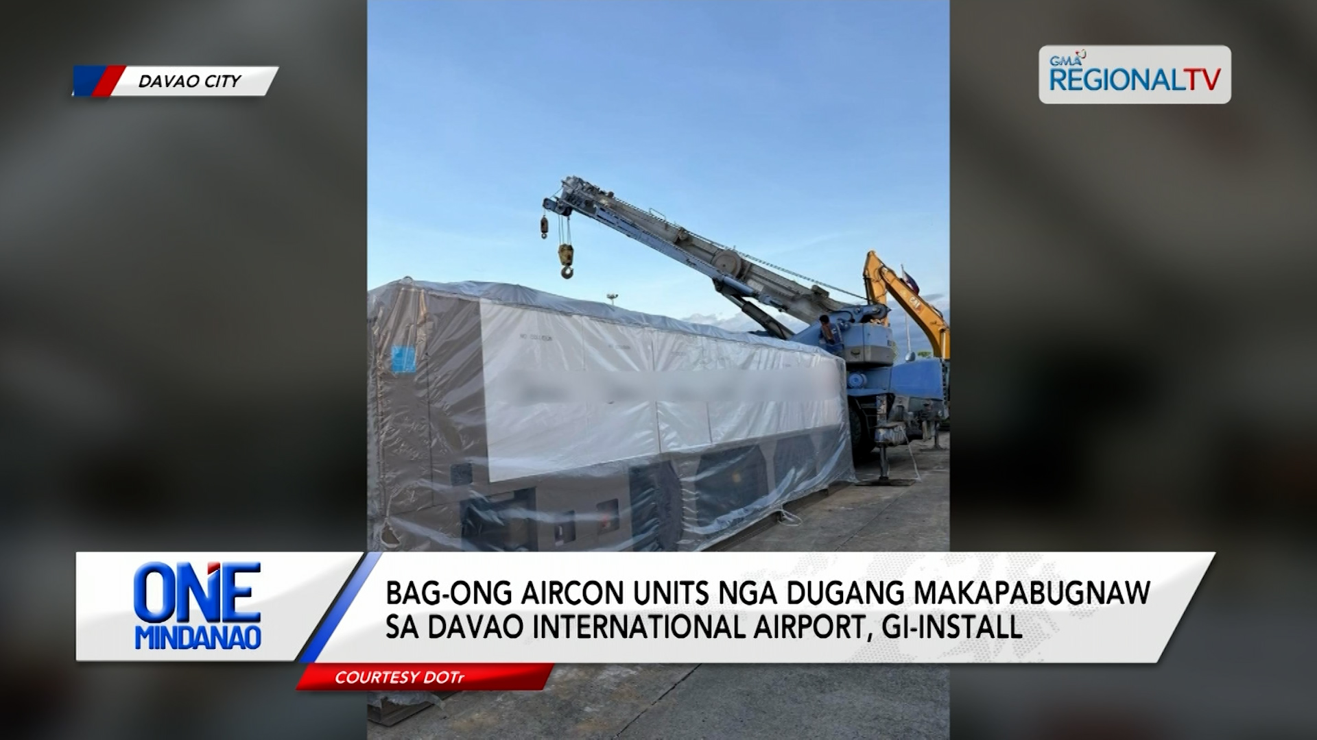 Dugang aircon units, gipamutang sa DIA | One Mindanao