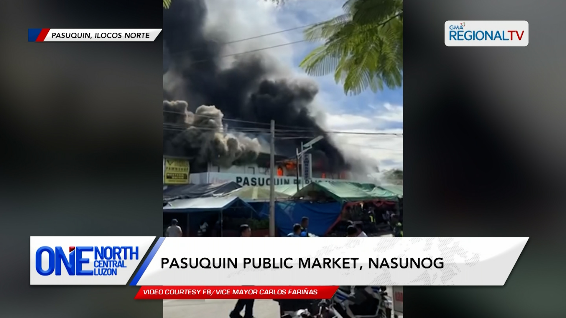 Pasuquin Public Market, nasunog | One North Central Luzon