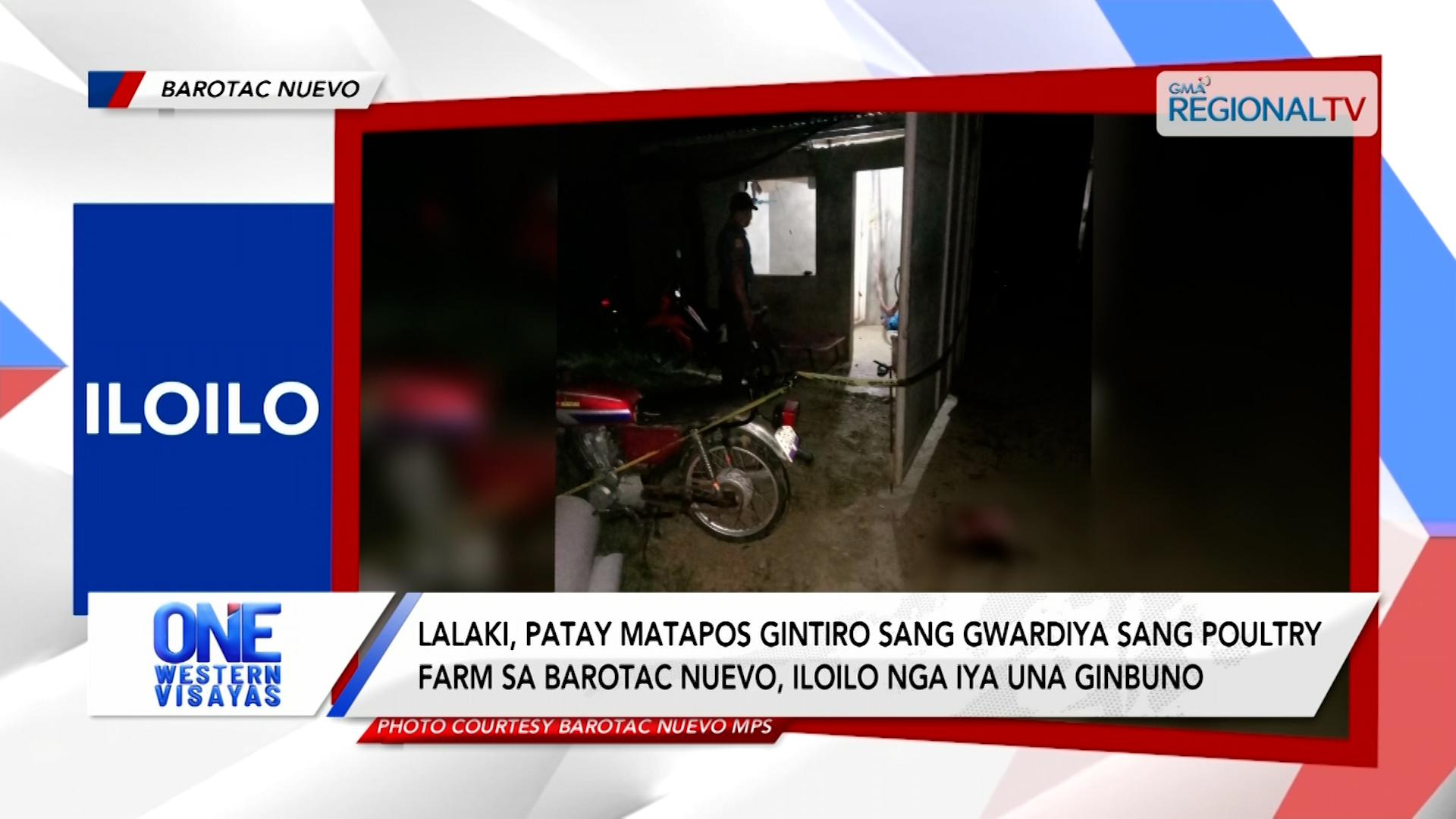 Lalaki patay sang gintiro sang gwardiya nga iya ginbuno sa Barotac Nuevo | One Western Visayas