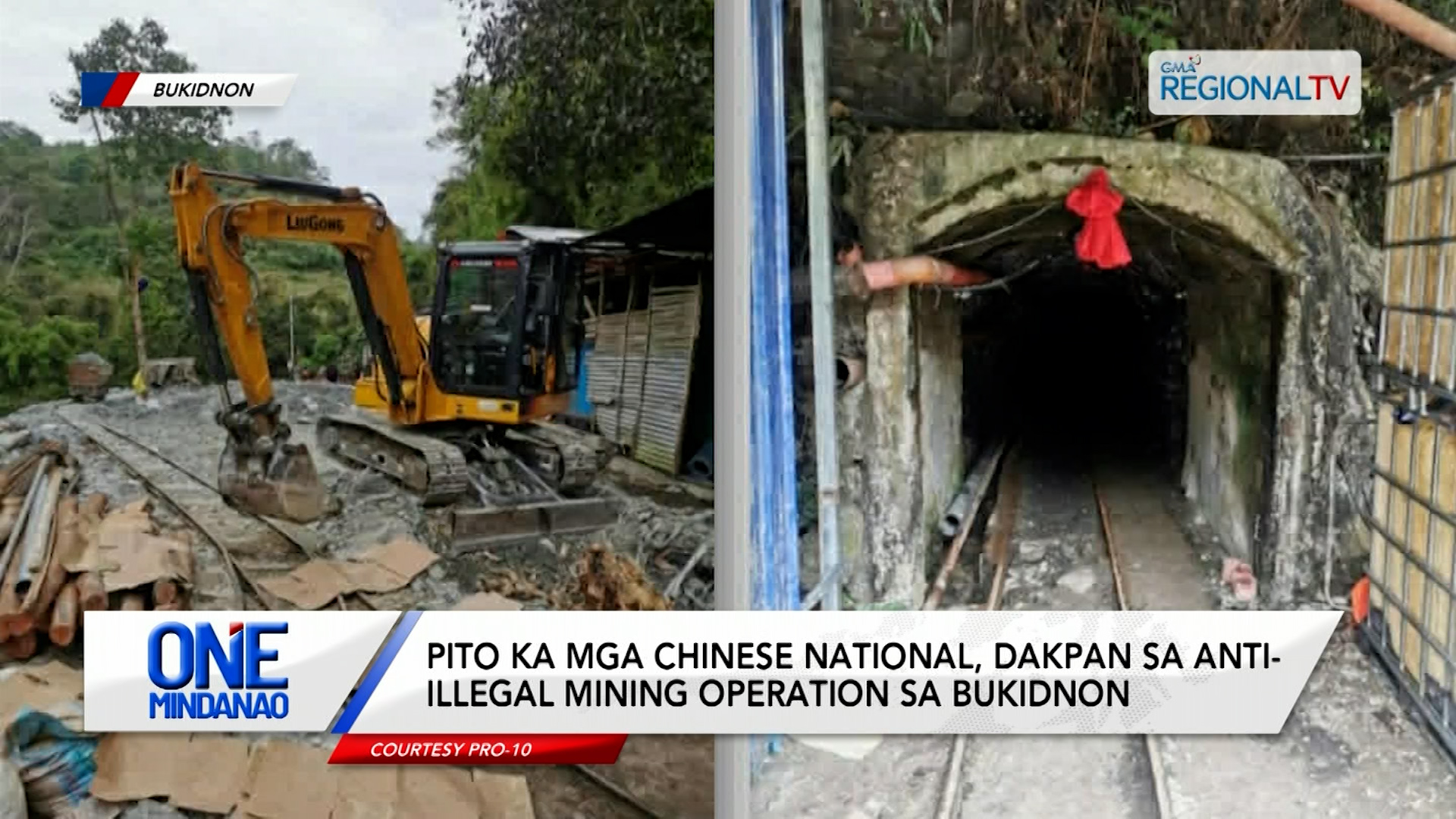 Pito ka mga Chinese national, dakpan sa anti-illegal mining operation | One Mindanao