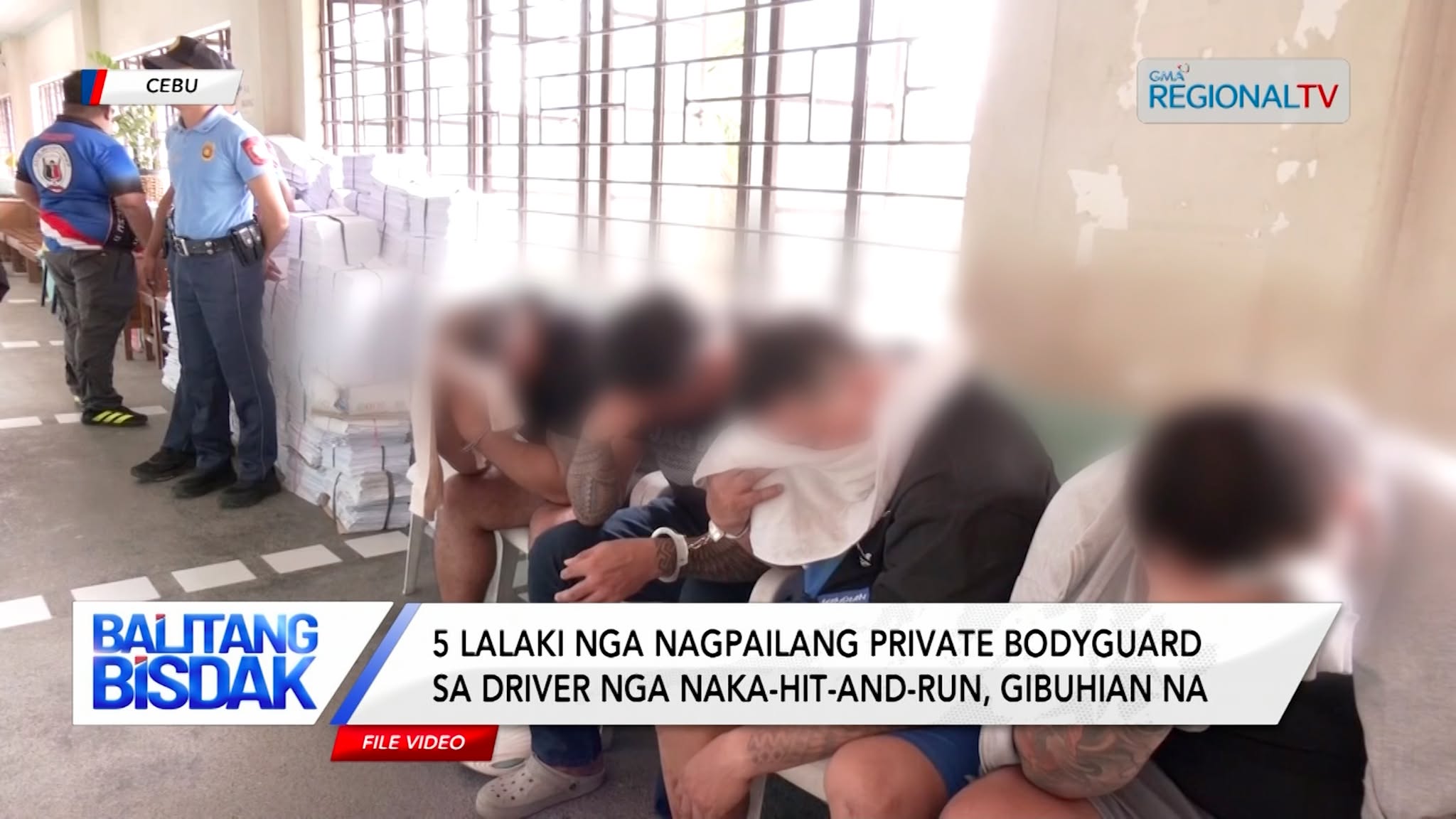 5 Lalaki nga Nagpailang Bodyguard sa Driver nga Naka-Hit-and-Run, Gibuhian na | Balitang Bisdak