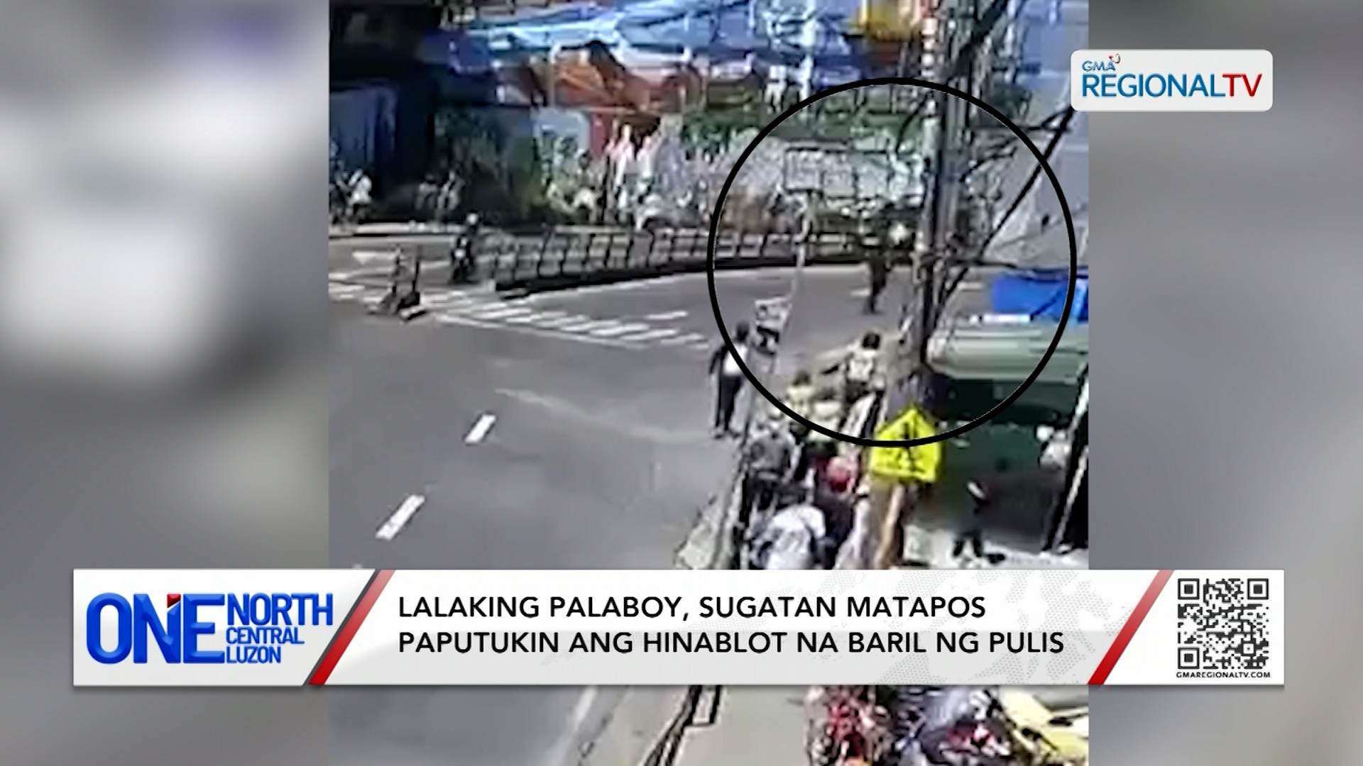 Lalaking palaboy, sugatan matapos paputukin ang hinablot na baril ng pulis | One North Central Luzon