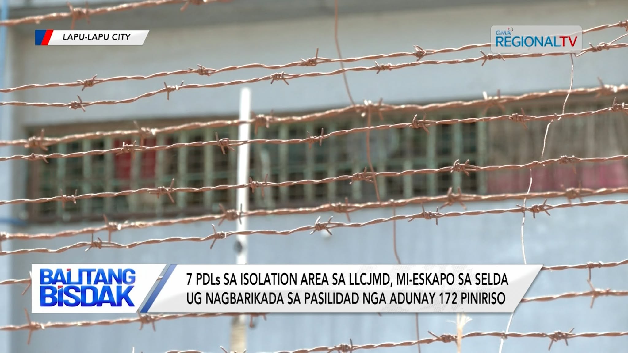 7 PDLs Miikyas sa Isolation Facility sa Lapu-Lapu City Jail Male Dormitory | Balitang Bisdak