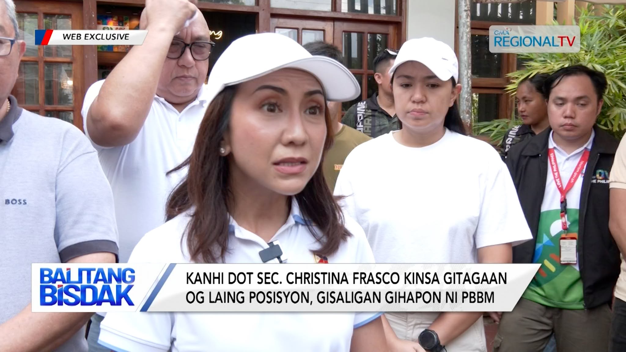 Kanhi DOT Sec. Chrstina Frasco, Gitagaan og Laing Posisyon | Balitang Bisdak