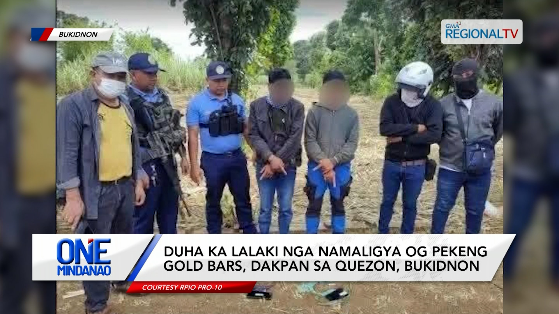 Namaligya og gold bars, dakpan | One Mindanao